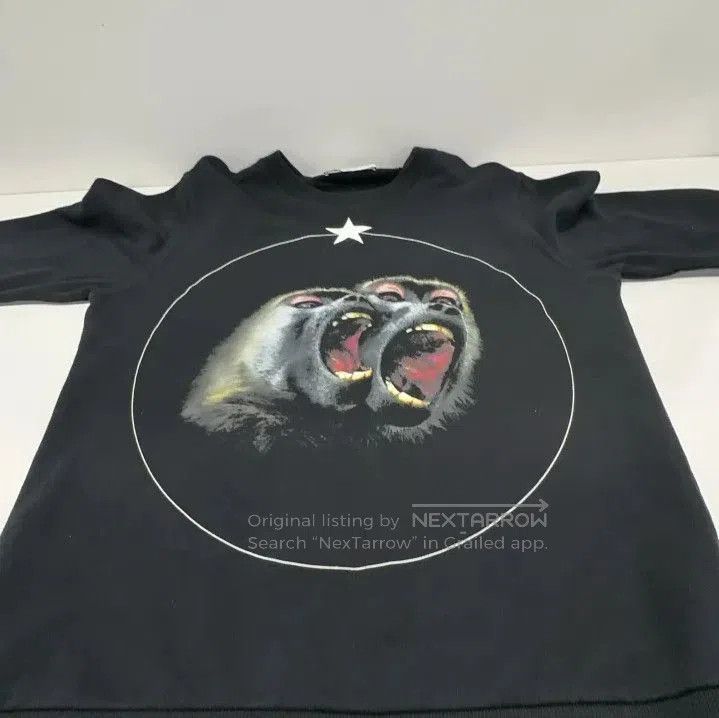 Givenchy Givenchy Logo Print Crewneck Long Sleeve Sweatshirt. Size US M / EU 48-50 / 2 - 3 Thumbnail
