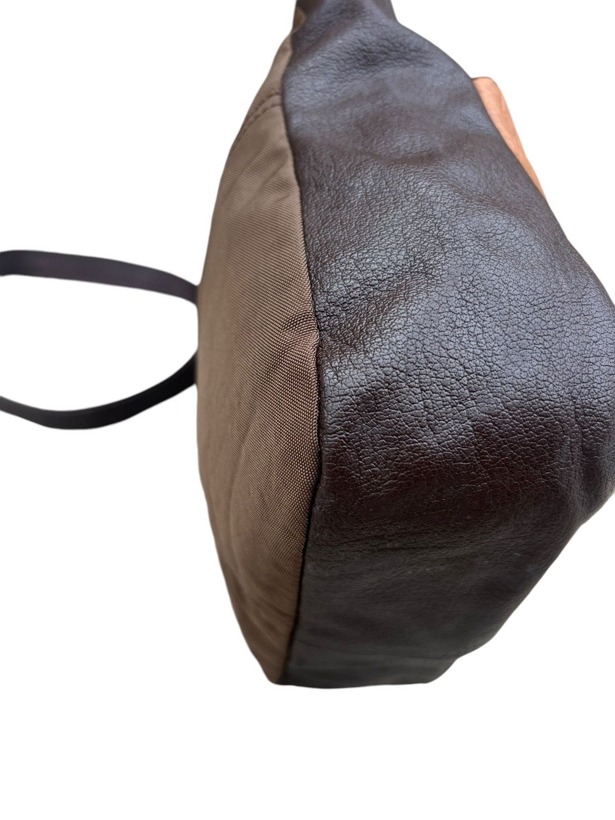 Japanese Brand Vintage Ibiza Japan Patina Patchwork Leather Bag Size ONE SIZE - 17 Thumbnail