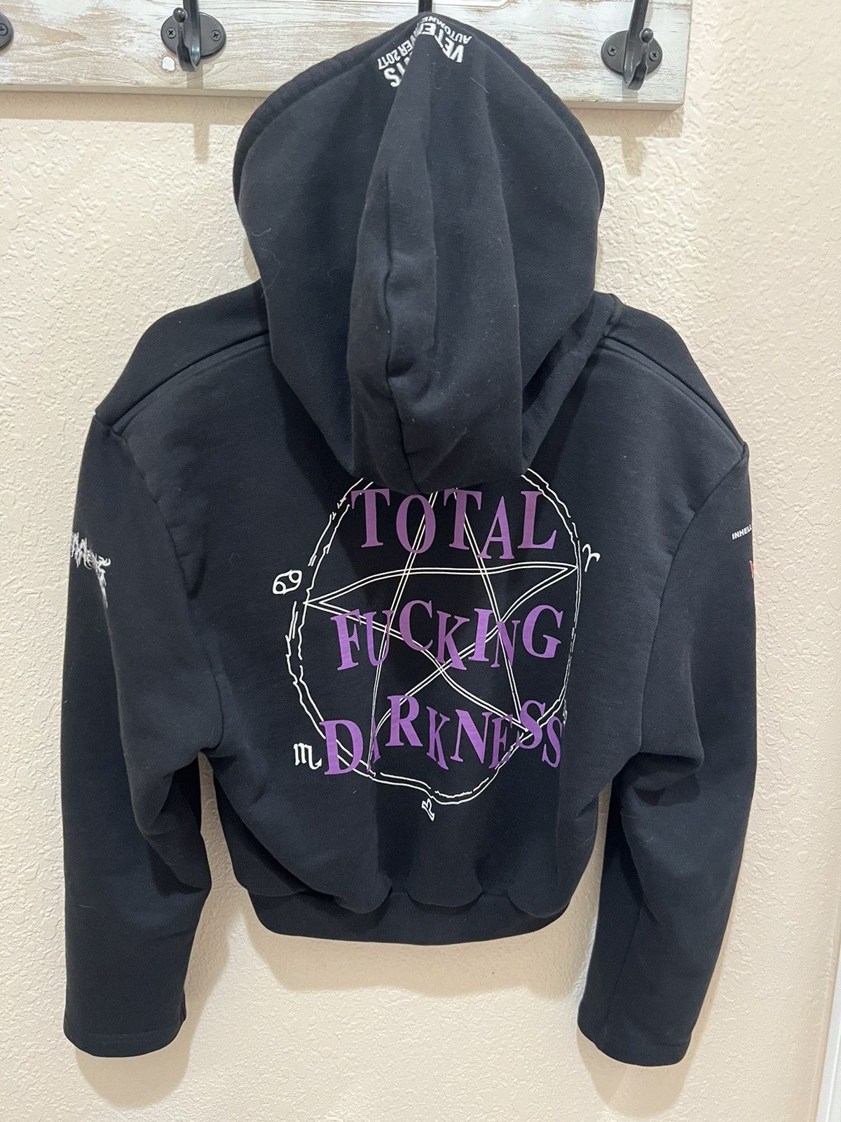 Vetements Vetements Total Fucking Darkness Hoodie Grailed