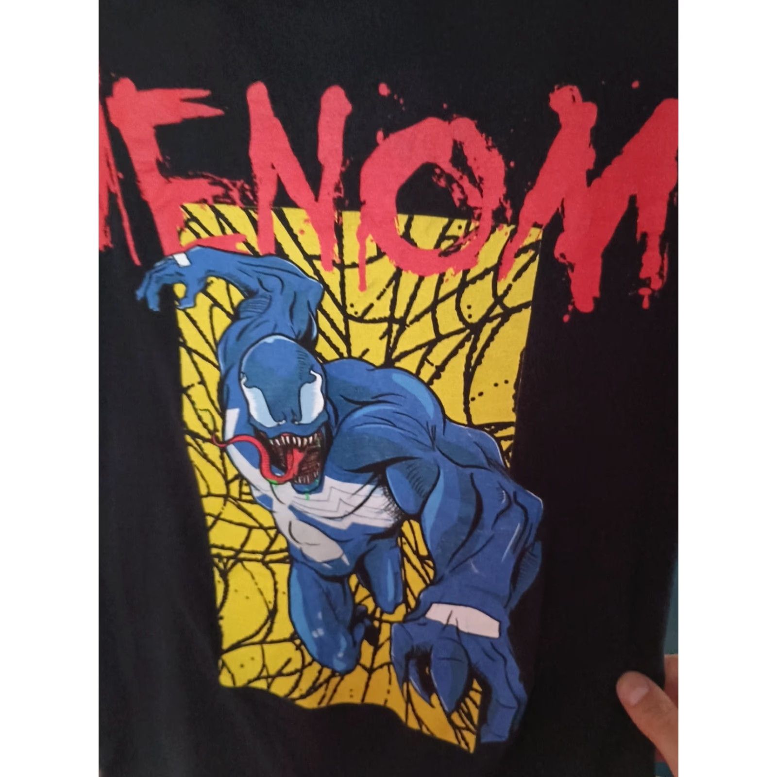 Vintage VINTAGE Marvel Venom T-shirt Men M Black Comics Venom Shirt Mens Size US M / EU 48-50 / 2 - 3 Thumbnail