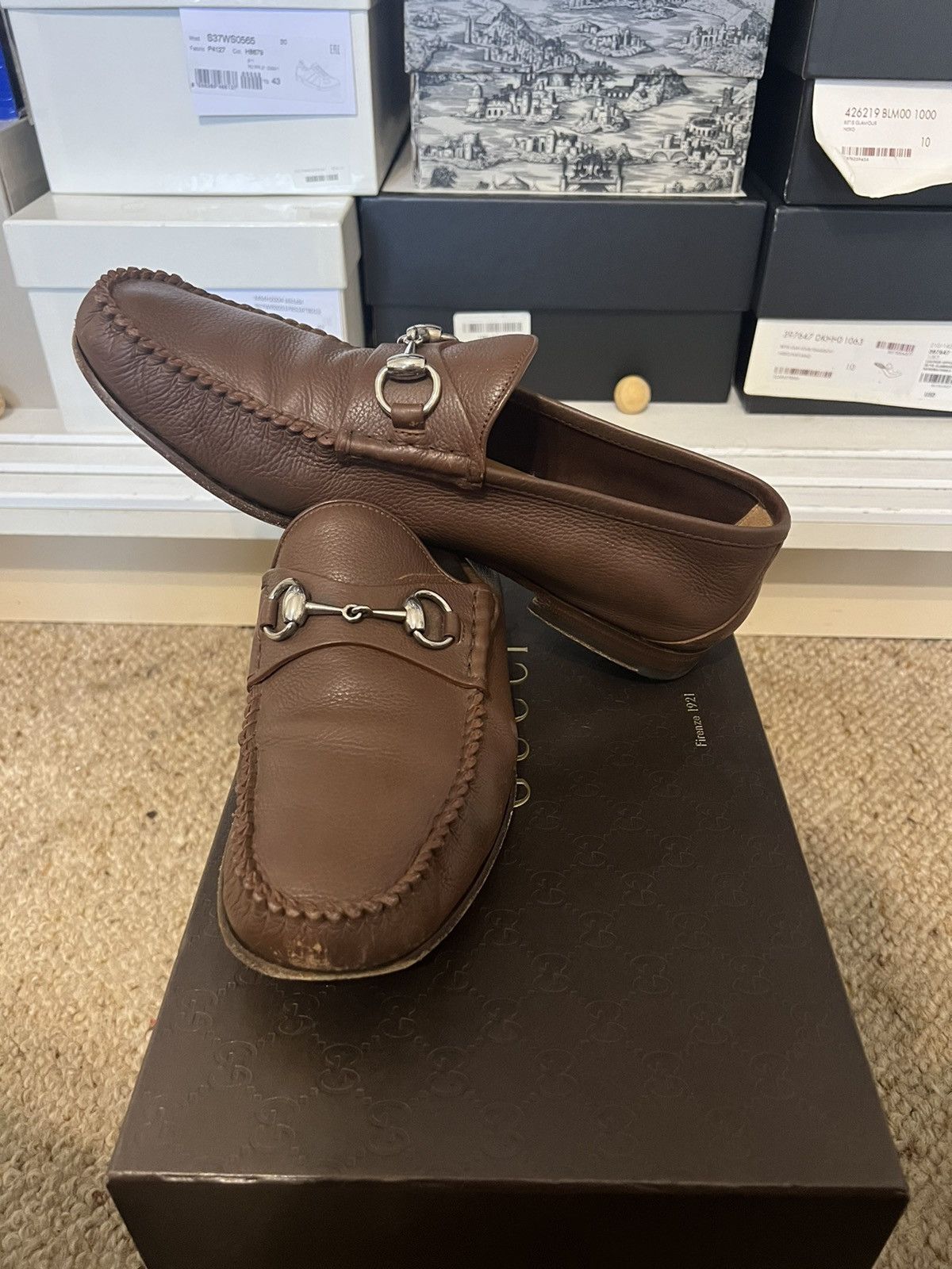Gucci Gucci brown loafer Size US 9 / EU 42 - 7 Thumbnail