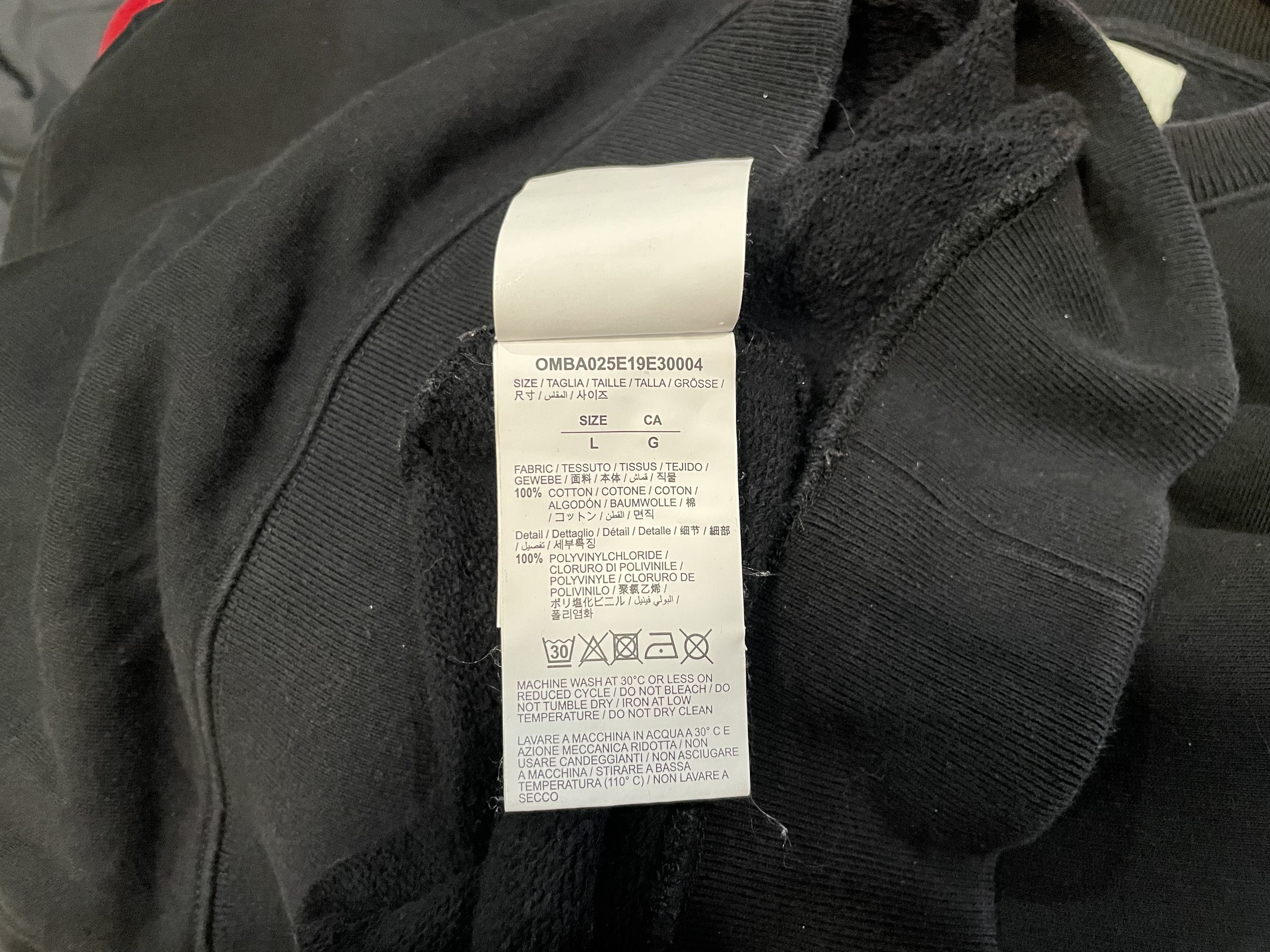 Off-White Off-White 11th Anniversary Diag Industrial Mantuman Sweater Size US L / EU 52-54 / 3 - 10 Thumbnail