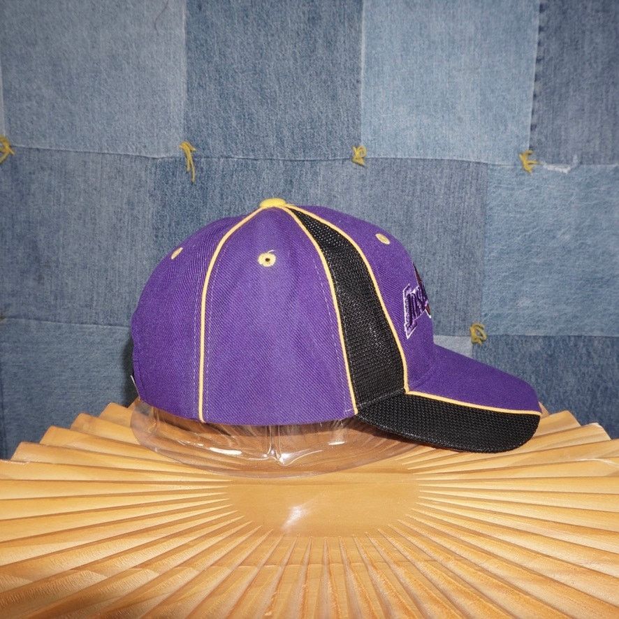 NBA OSFA - Vintage Y2K Los Angeles 00s embroider NBA lakers hat Size ONE SIZE - 5 Thumbnail