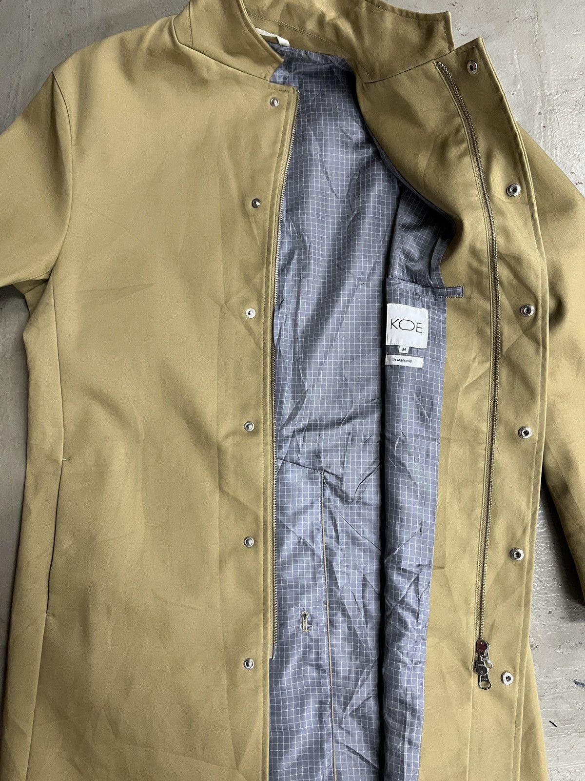 Thom Browne Thome Browne x KOE Tape Seamed Trench Long Coat Overcoat Size US M / EU 48-50 / 2 - 14 Thumbnail