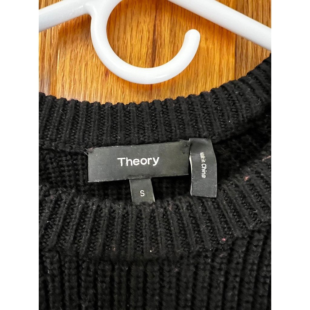 Theory Theory Black Wool Sweater Size S Men Size US S / EU 44-46 / 1 - 2 Thumbnail