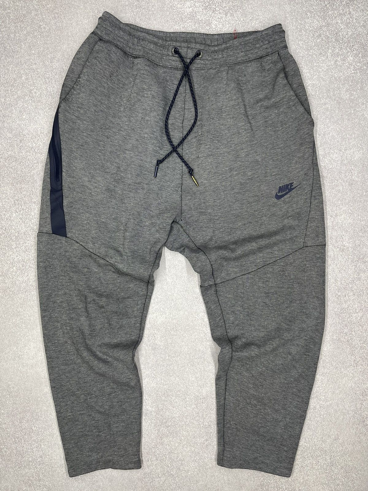 Nike Mens Nike Tech Fleece Grey Sweatpants Drill Drip ACG TN Size US 32 / EU 48 - 2 Thumbnail