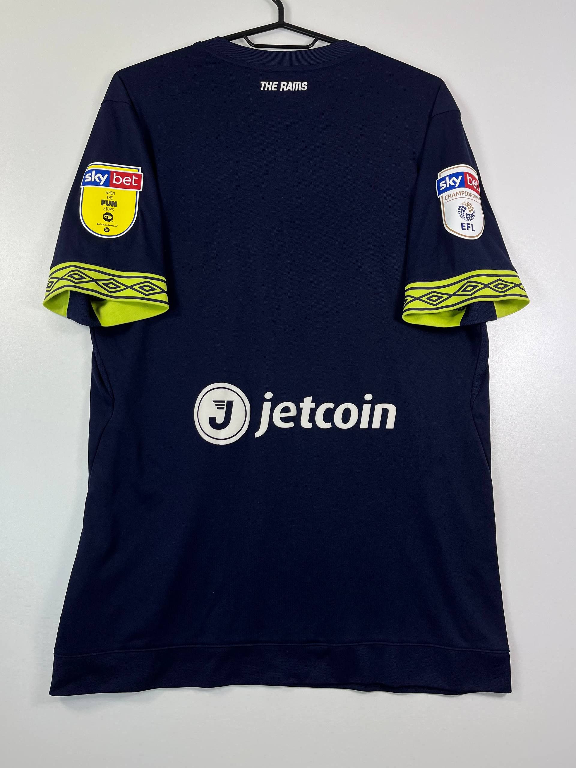 Umbro Derby County 2018 2019 Away Shirt Umbro Football EFL Size M Size US M / EU 48-50 / 2 - 5 Thumbnail