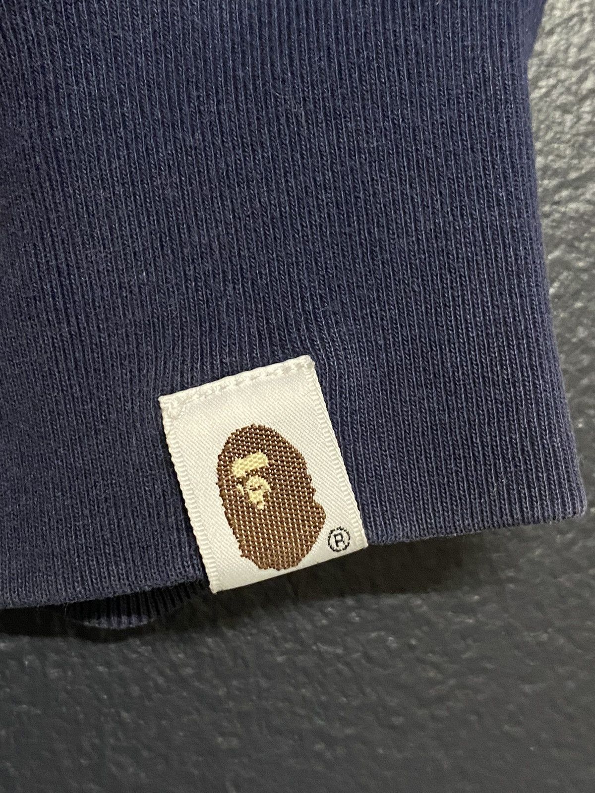 Bape Navy Bape Shark Face Crewneck Sweater Size US M / EU 48-50 / 2 - 4 Thumbnail