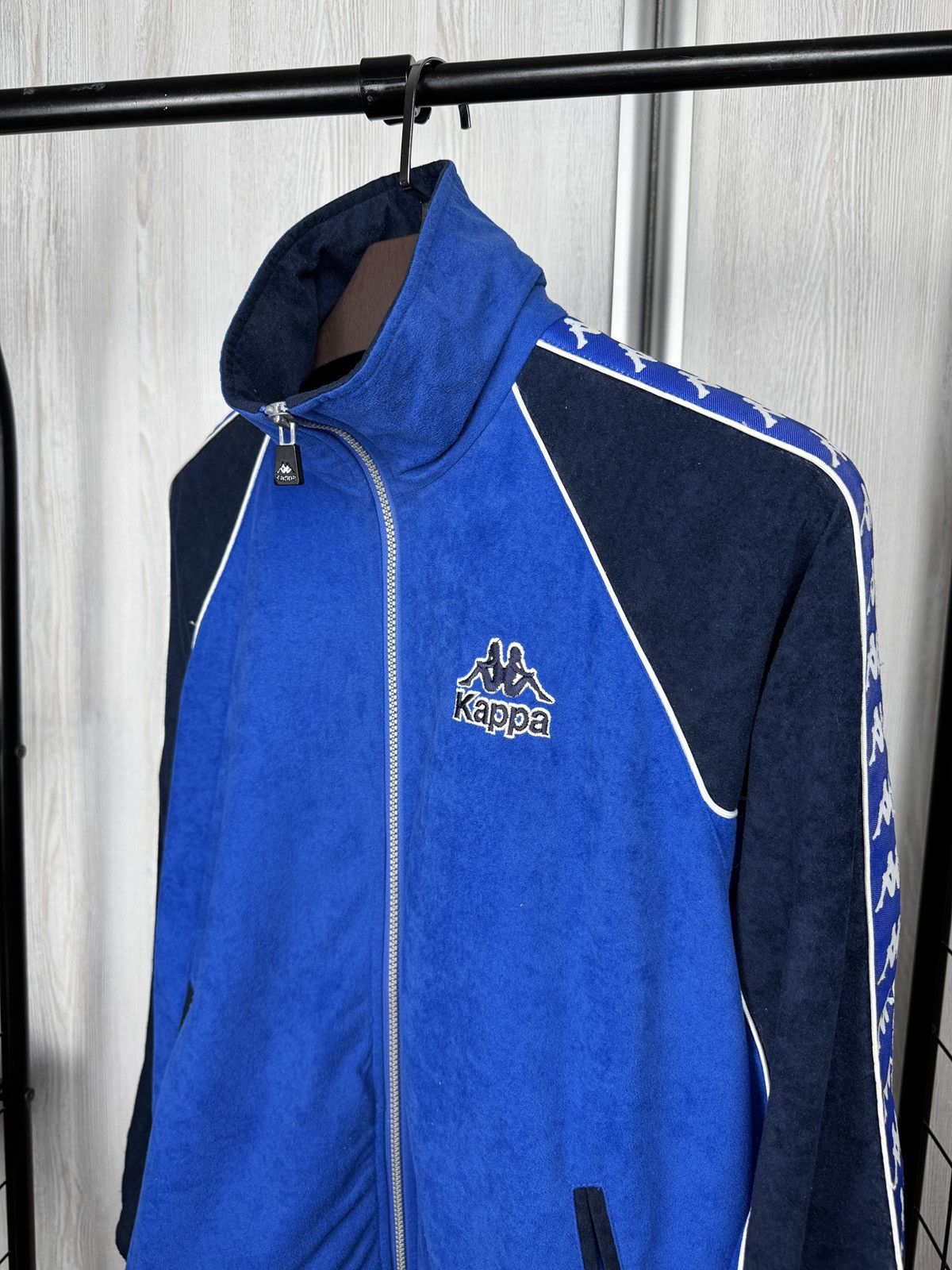 Kappa Kappa vintage fleece style full zip track jacket soccer Logo Size US S / EU 44-46 / 1 - 5 Thumbnail