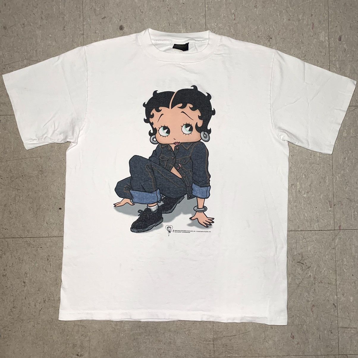 Cartoon Network Vintage Vintage Betty Boop Boop Jeans Co Tshirt Grailed