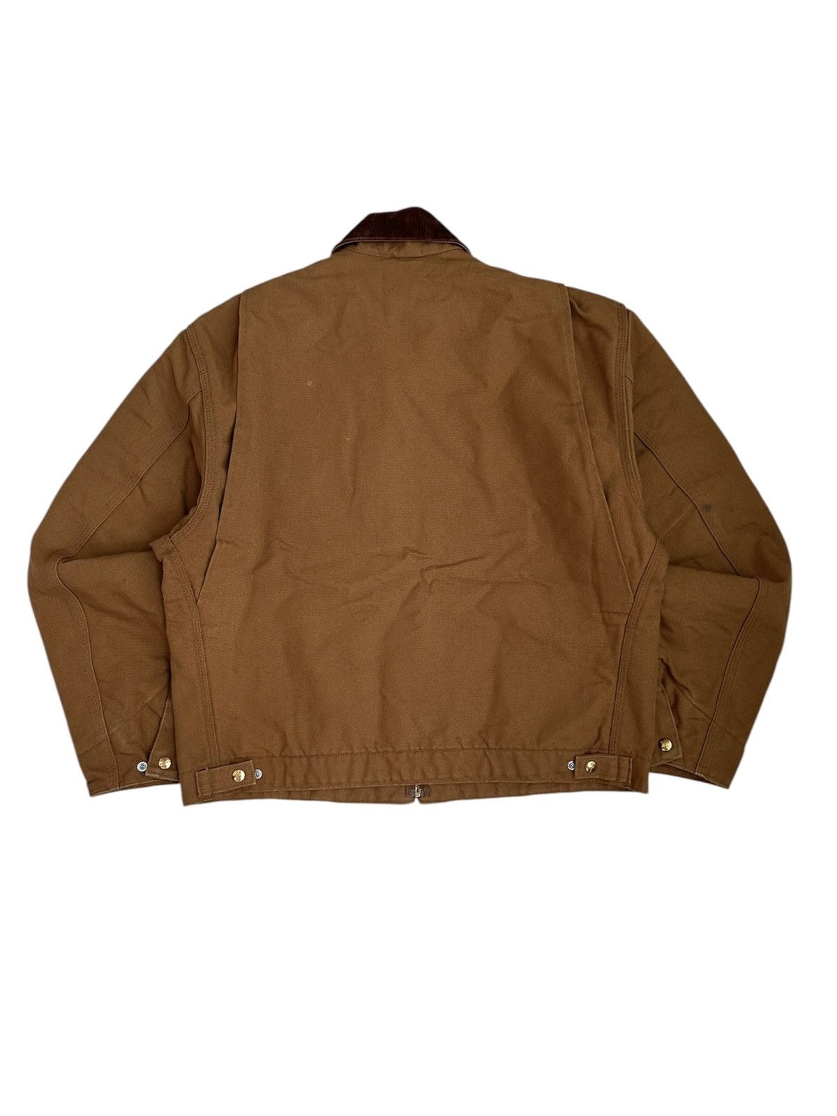 Carhartt Carhartt J001BRN Brown Detroit Jacket Made in USA Size US L / EU 52-54 / 3 - 2 Thumbnail