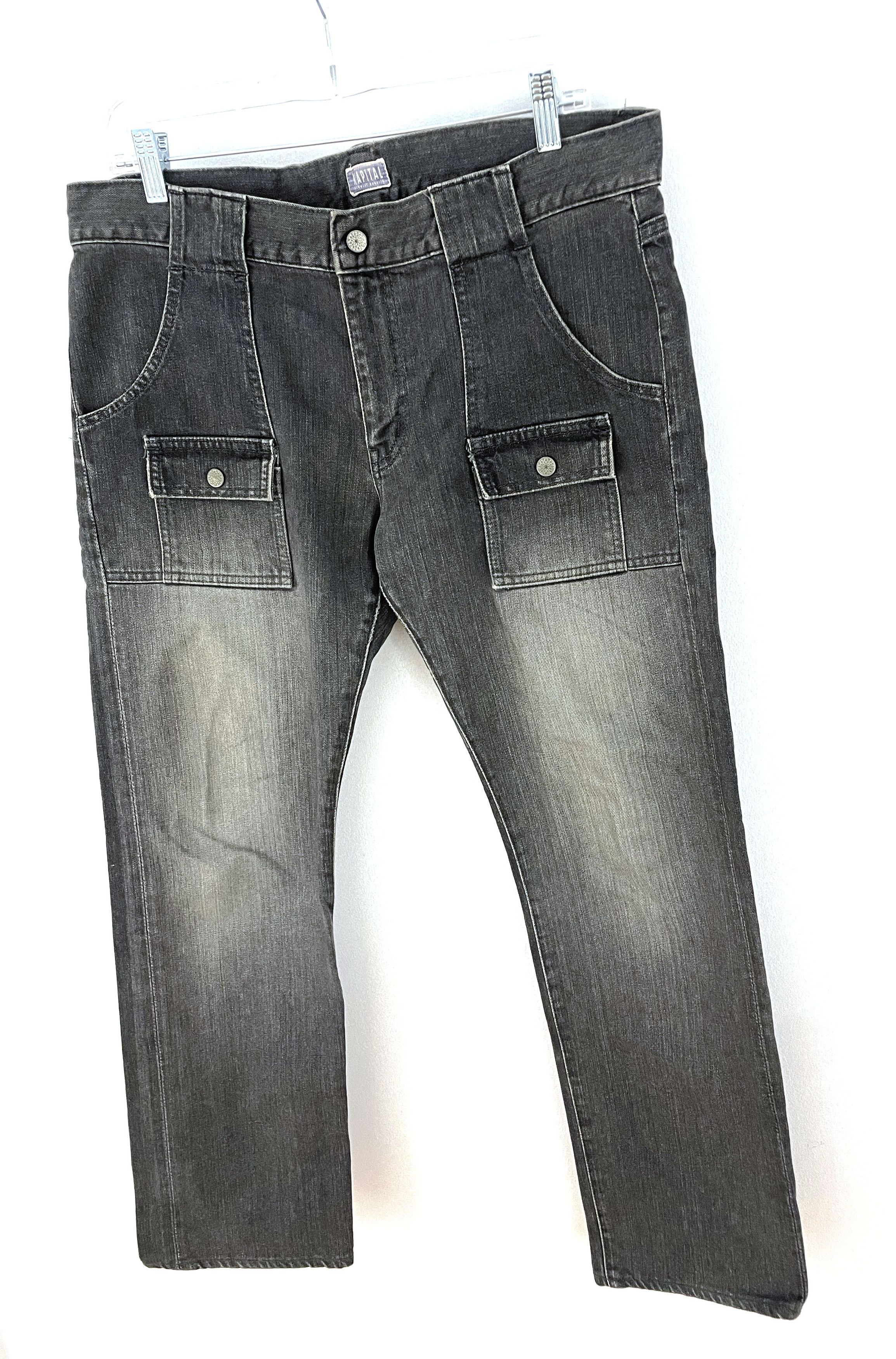 Kapital Cargo Denim Size US 34 / EU 50 - 2 Thumbnail