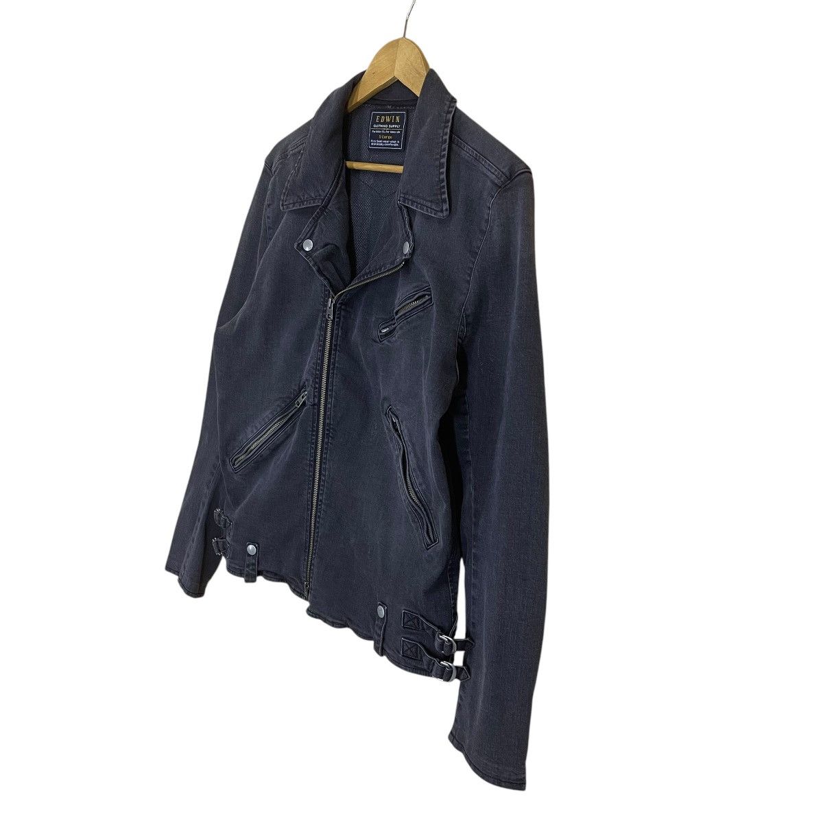 Edwin × Vintage RIOT🔥Edwin Double Collar Denim Jacket Size US M / EU 48-50 / 2 - 3 Thumbnail