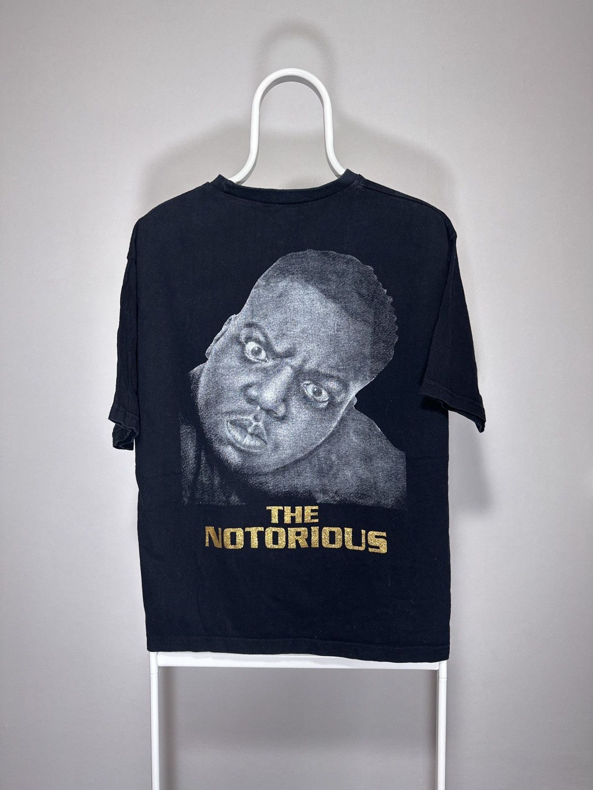Rap Tees The Notorious BIG Vintage Big Logo Overprint Tshirt Size US M / EU 48-50 / 2 - 3 Thumbnail
