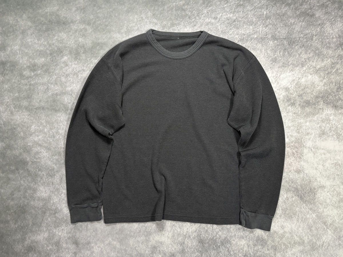 Vintage Blank Vintage Thermal Longsleeve Shirt 1990s 80s USA Waffle Size US M / EU 48-50 / 2 - 12 Thumbnail