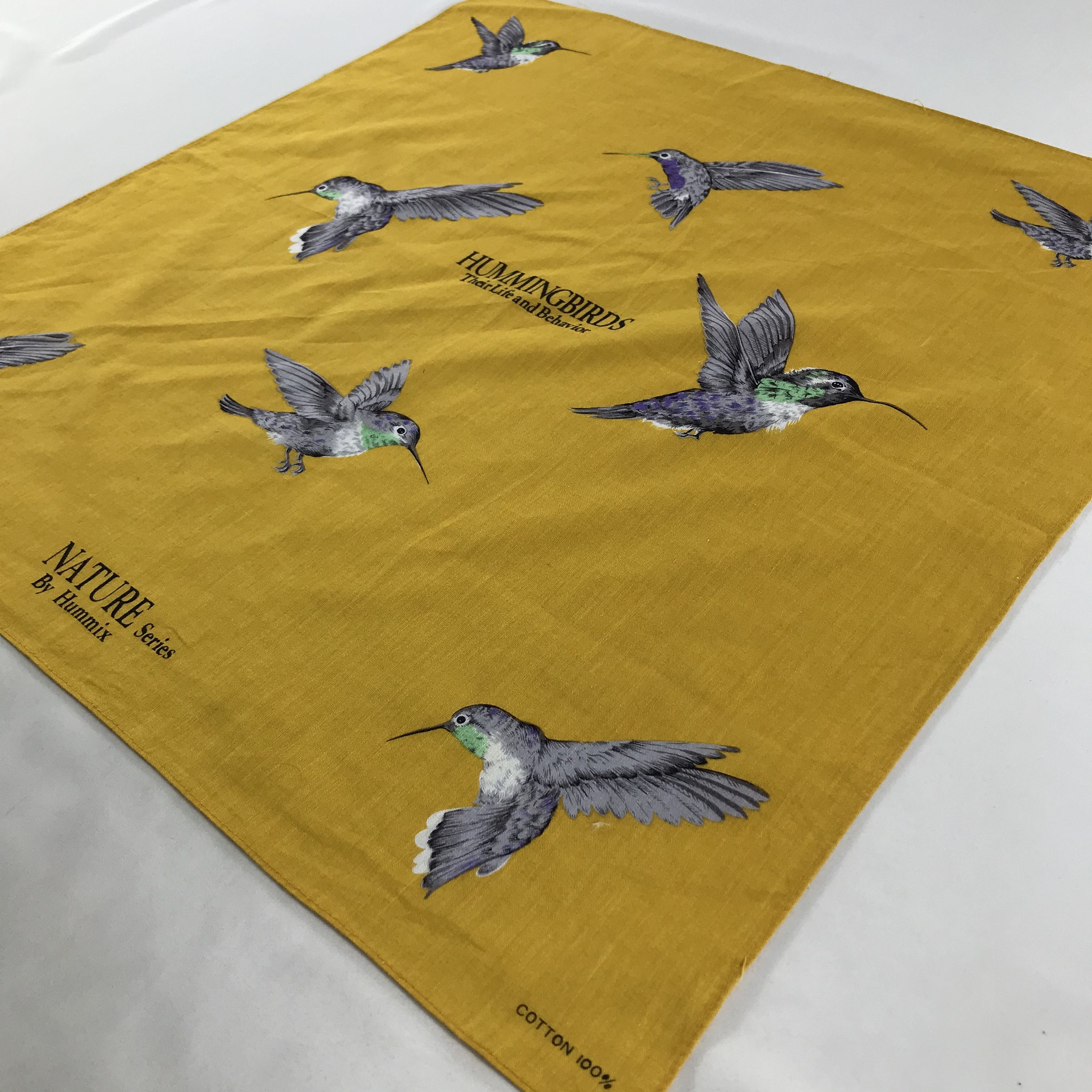 Vintage Hummix Bandana / Handkerchief / Neckerchief - S1814 Size ONE SIZE - 2 Thumbnail