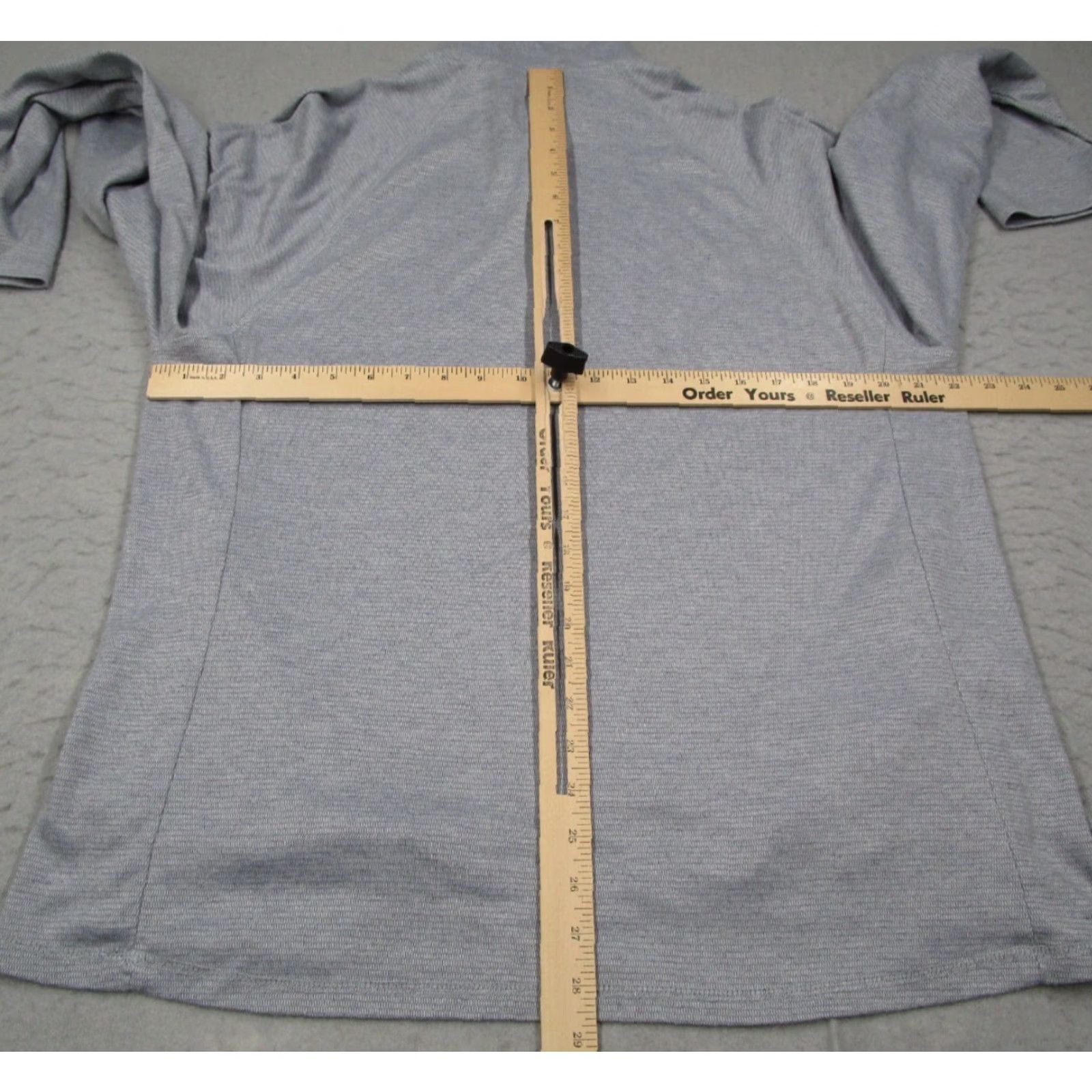 Vintage SpaceX Jacket Women 2XL Gray 1/2 Zip Long Sleeve Outdoor Hike Travel Work Size XXL / US 16-18 / IT 52-54 - 4 Thumbnail