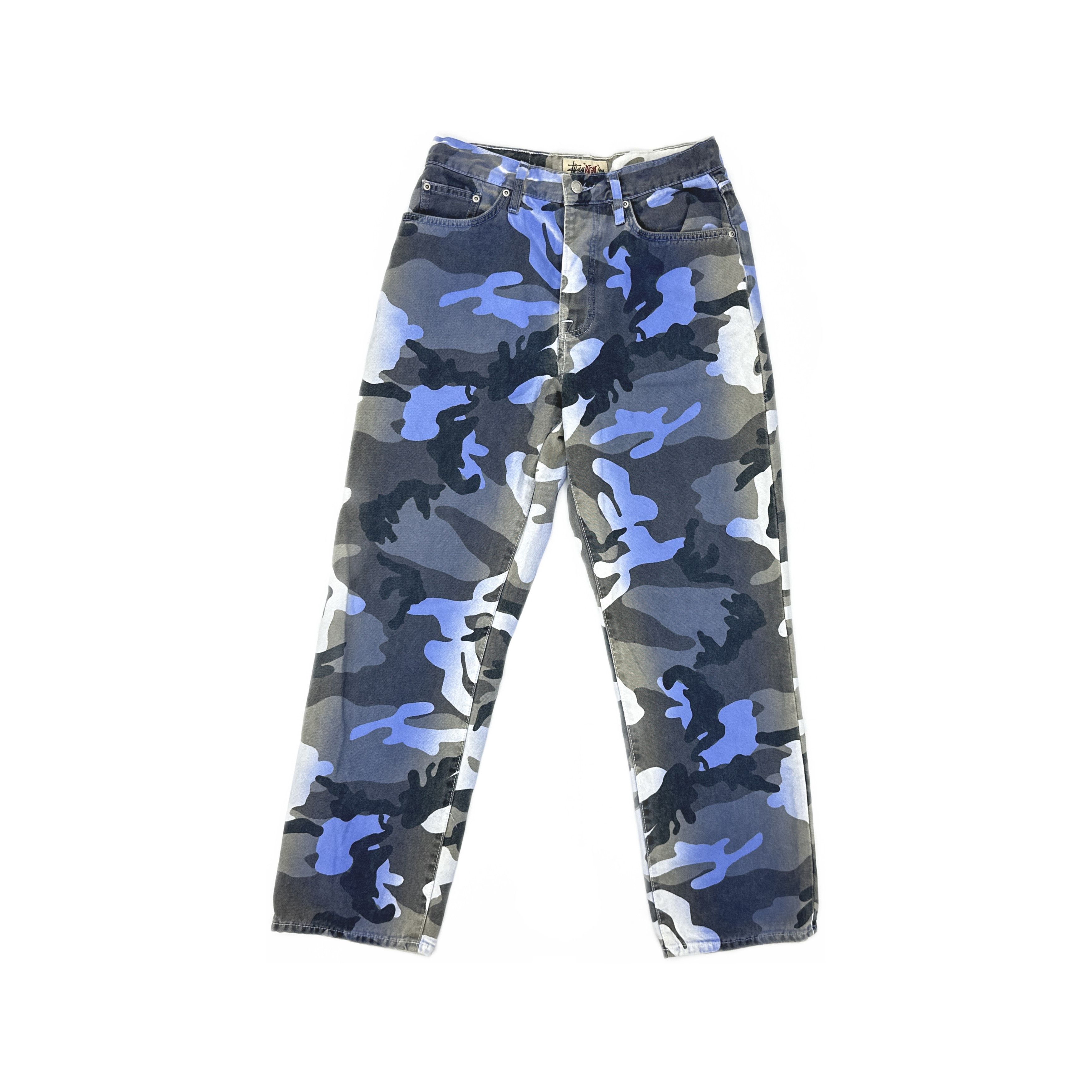 Stussy Lucien Smith Tigris Canvas Big Ol Jeans Tiger Camo Pants