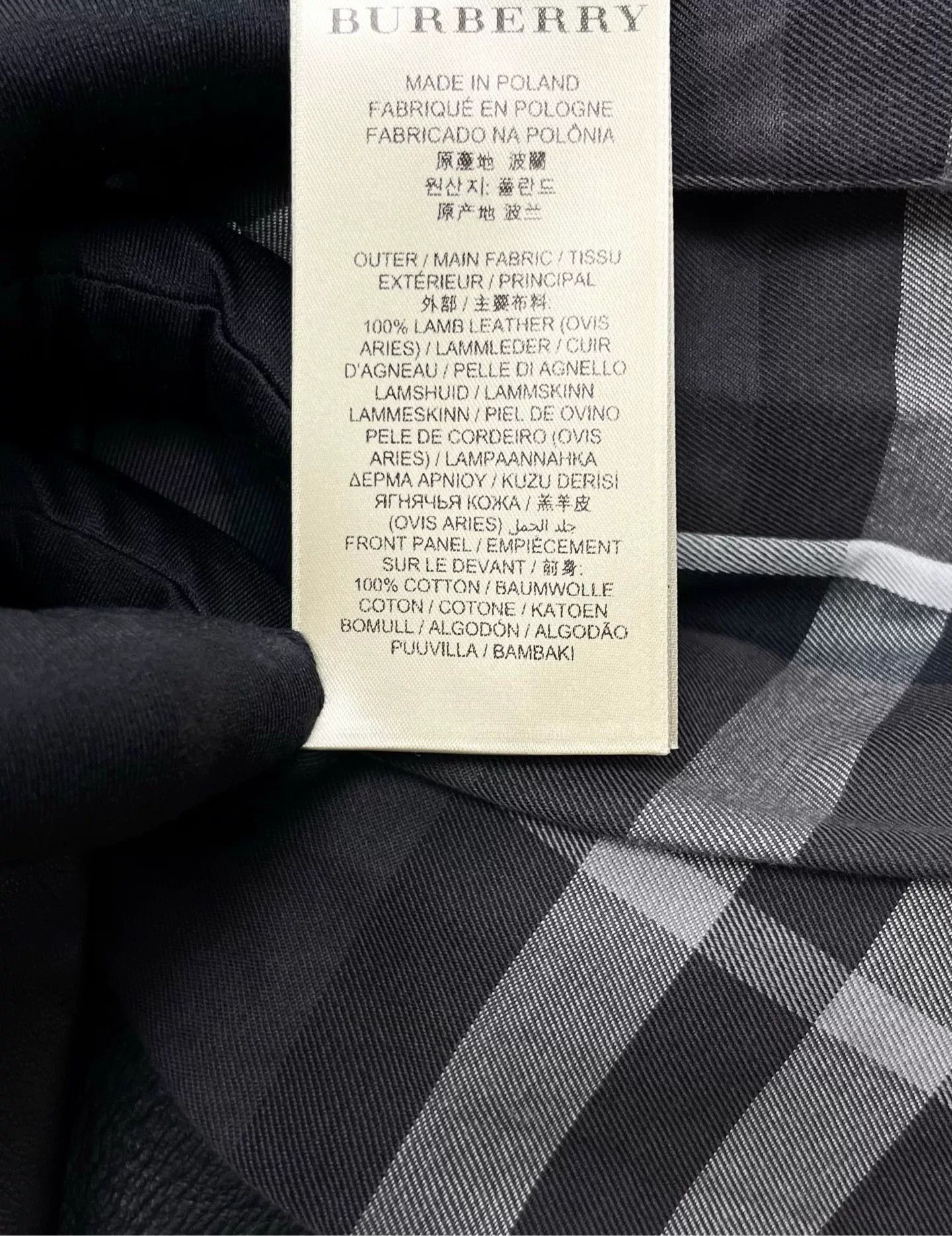 Burberry Burberry Black Lambskin Kensington Trench Coat Size US M / EU 48-50 / 2 - 4 Thumbnail