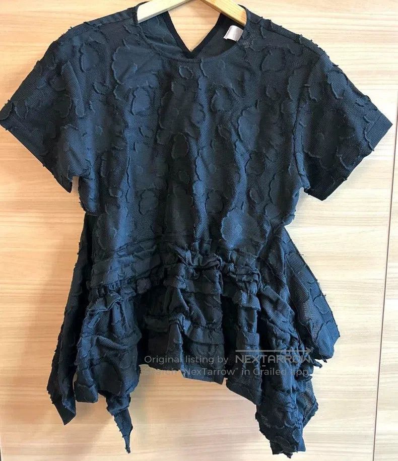 Comme des Garcons Comme Des Garcons Black vintage patterned top Size S / US 4 / IT 40 - 1 Thumbnail