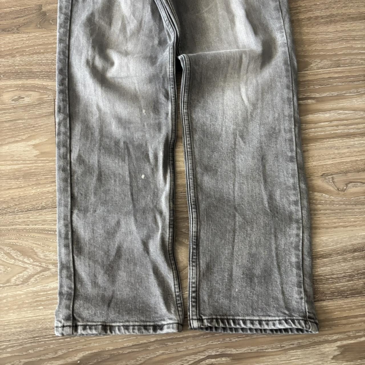 Levi's Crazy Vintage Y2K/2000s Grunge Faded Grey Levis Denim Jeans! 34x30 Size US 34 / EU 50 - 6 Thumbnail