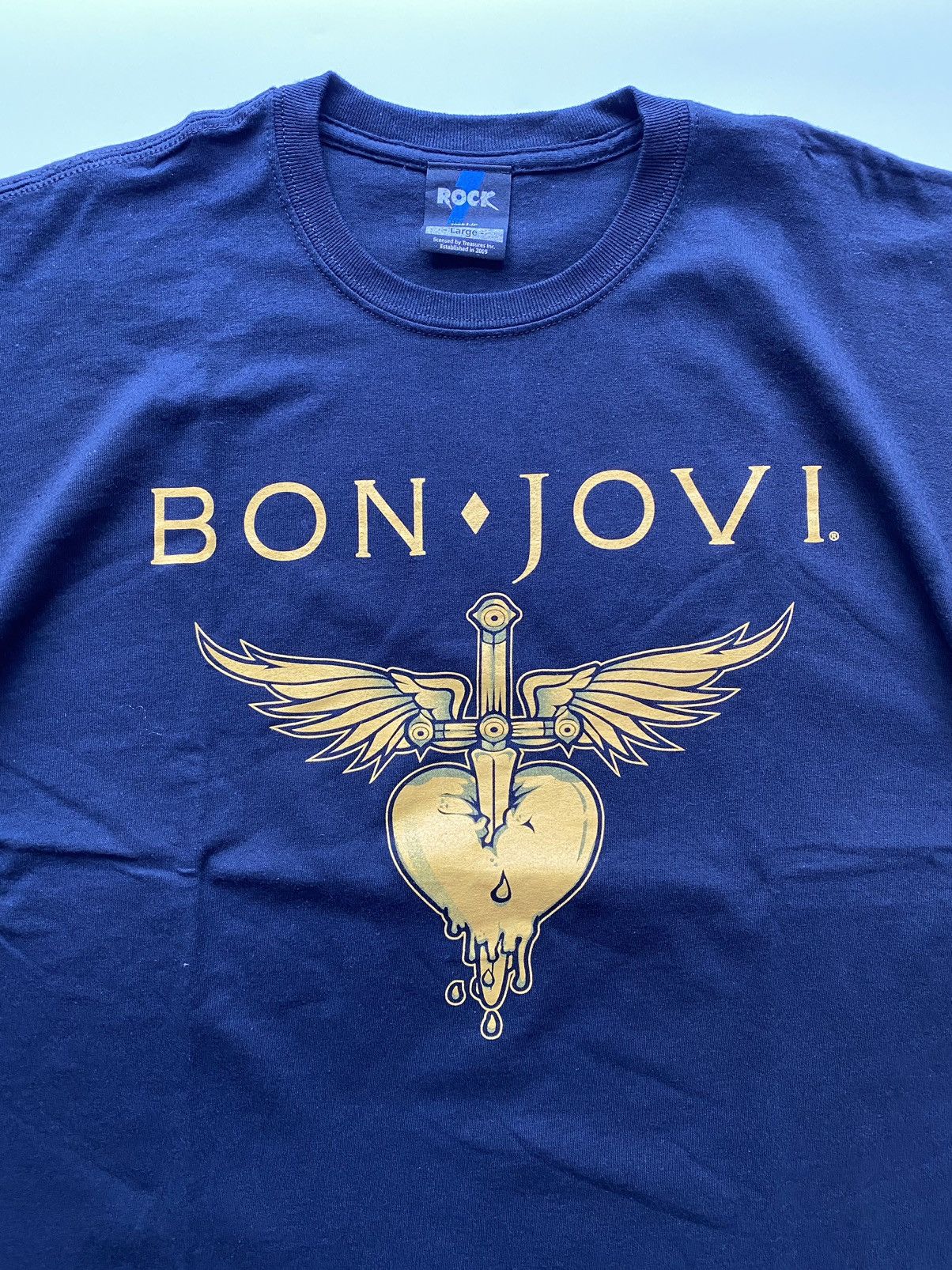 Band Tees BON JOVI TOKYO DOME JAPAN 2010 Size US L / EU 52-54 / 3 - 3 Thumbnail