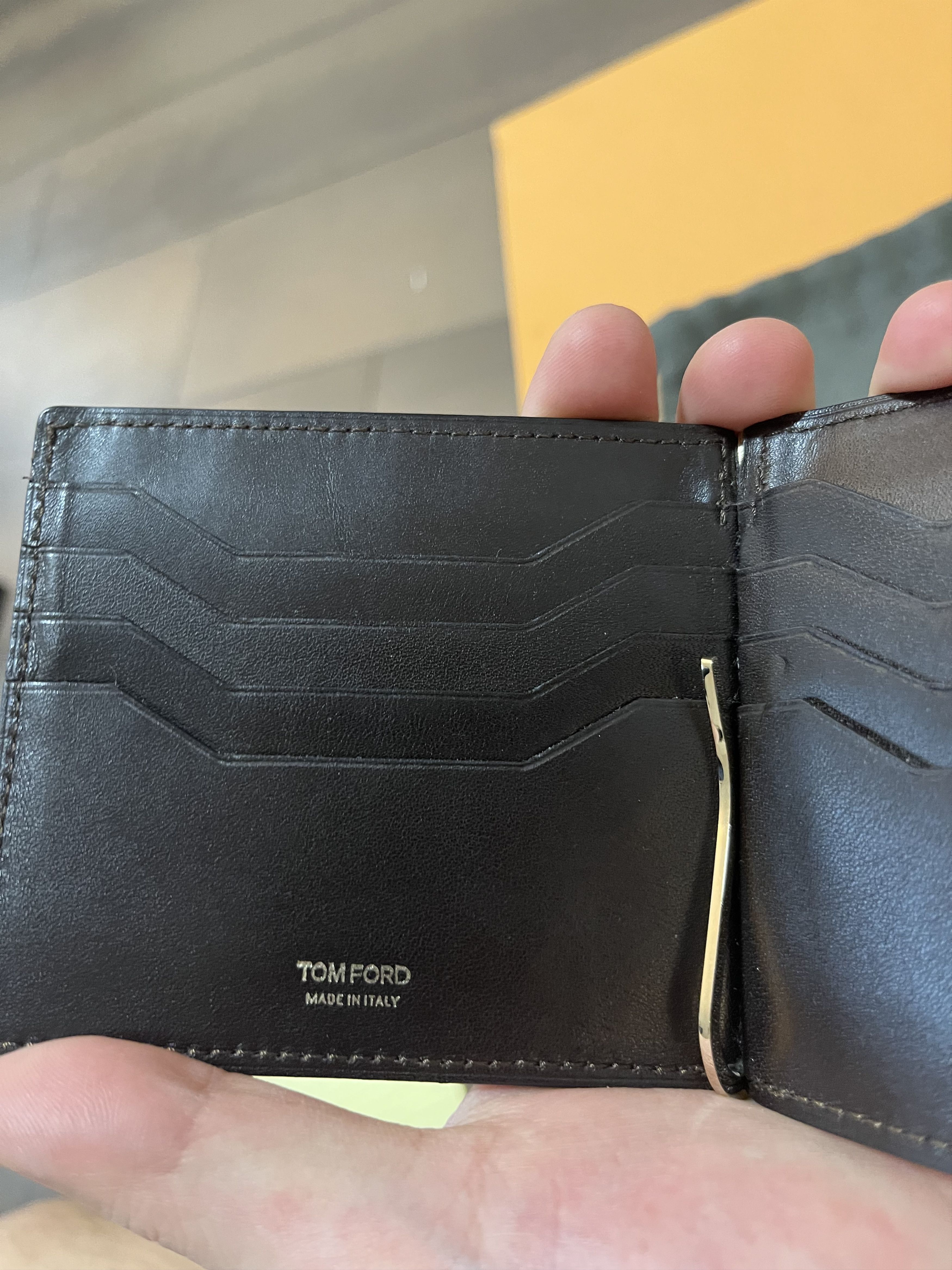 Tom Ford Tom Ford Lizard Money Clip Bi-fold Wallet Size ONE SIZE - 5 Thumbnail