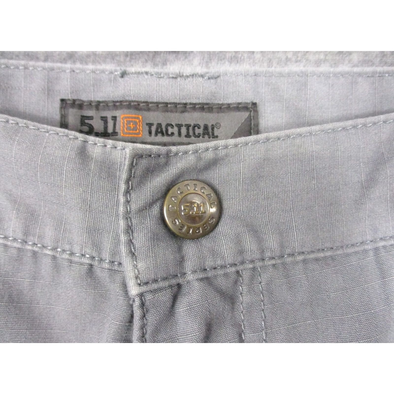 Vintage 5.11 Tactical Pants Mens Gray Relaxed Fit Cargo Workwear 38x30 Size US 34 / EU 50 - 5 Thumbnail
