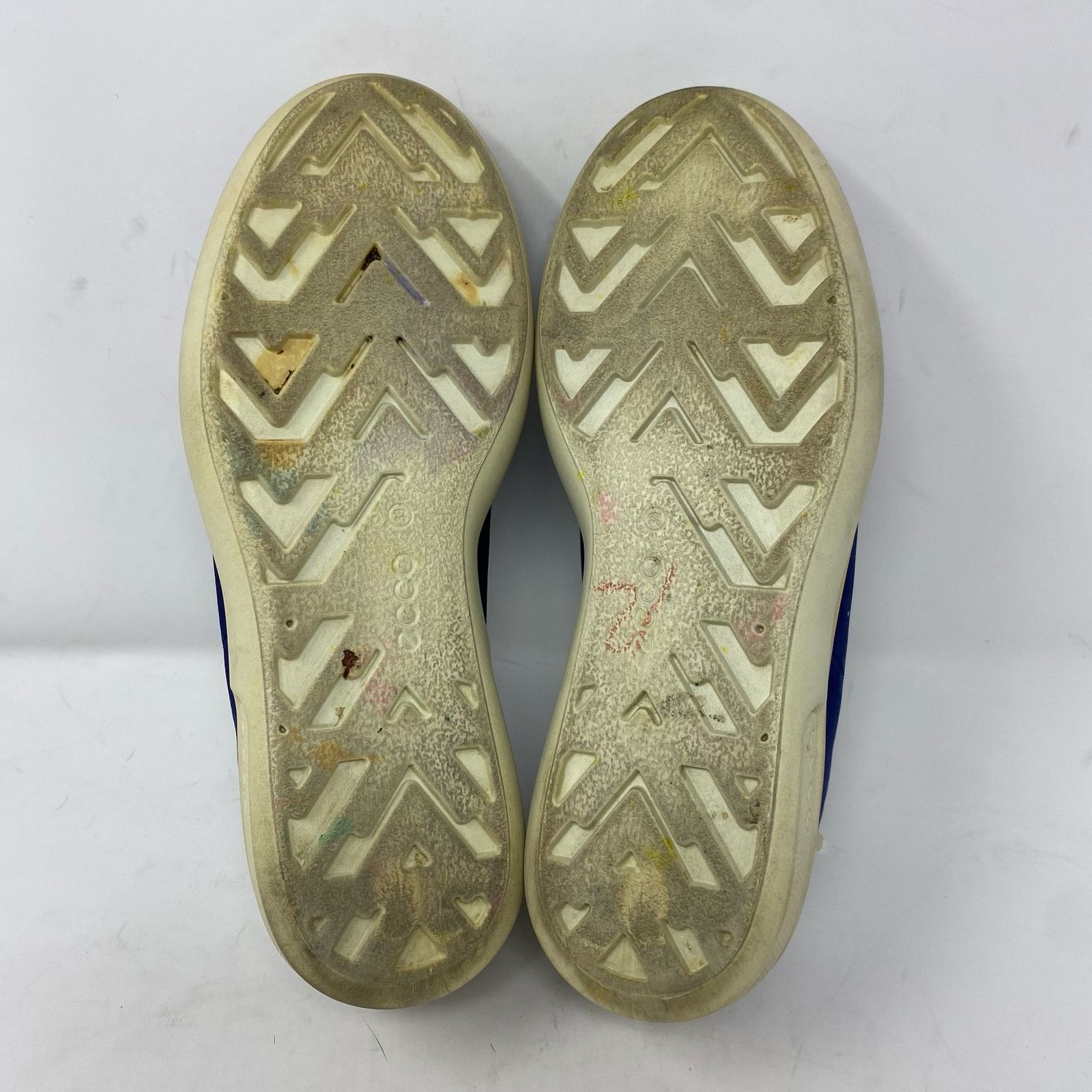 Ecco Ecco Soft 3 Blue Nubuck Platform Comfort Lace Up Sneaker 8.5 Size US 8.5 / IT 38.5 - 7 Thumbnail