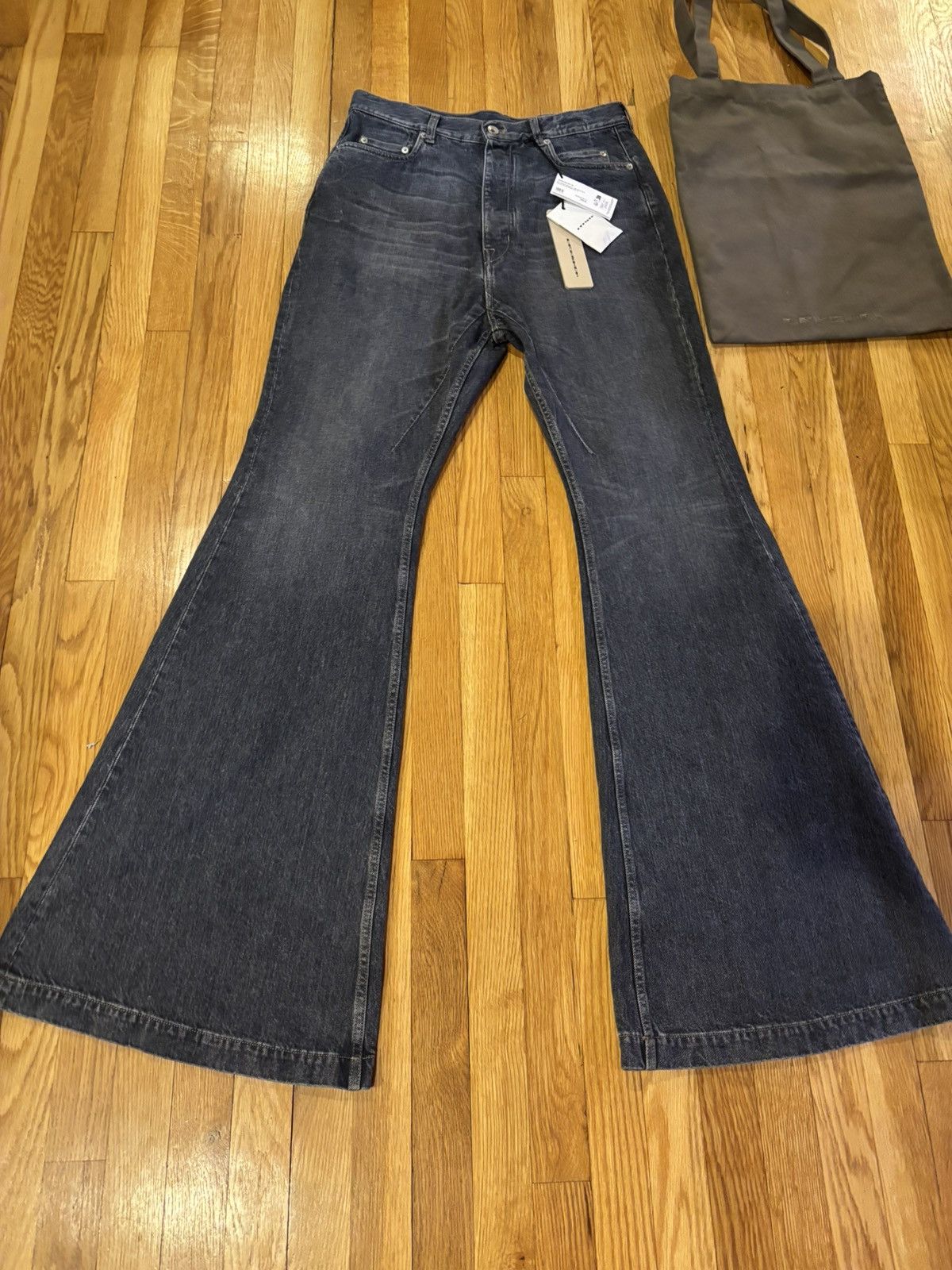 Rick Owens Drkshdw Rick Owens bolan bootcut Size US 31 - 1 Thumbnail