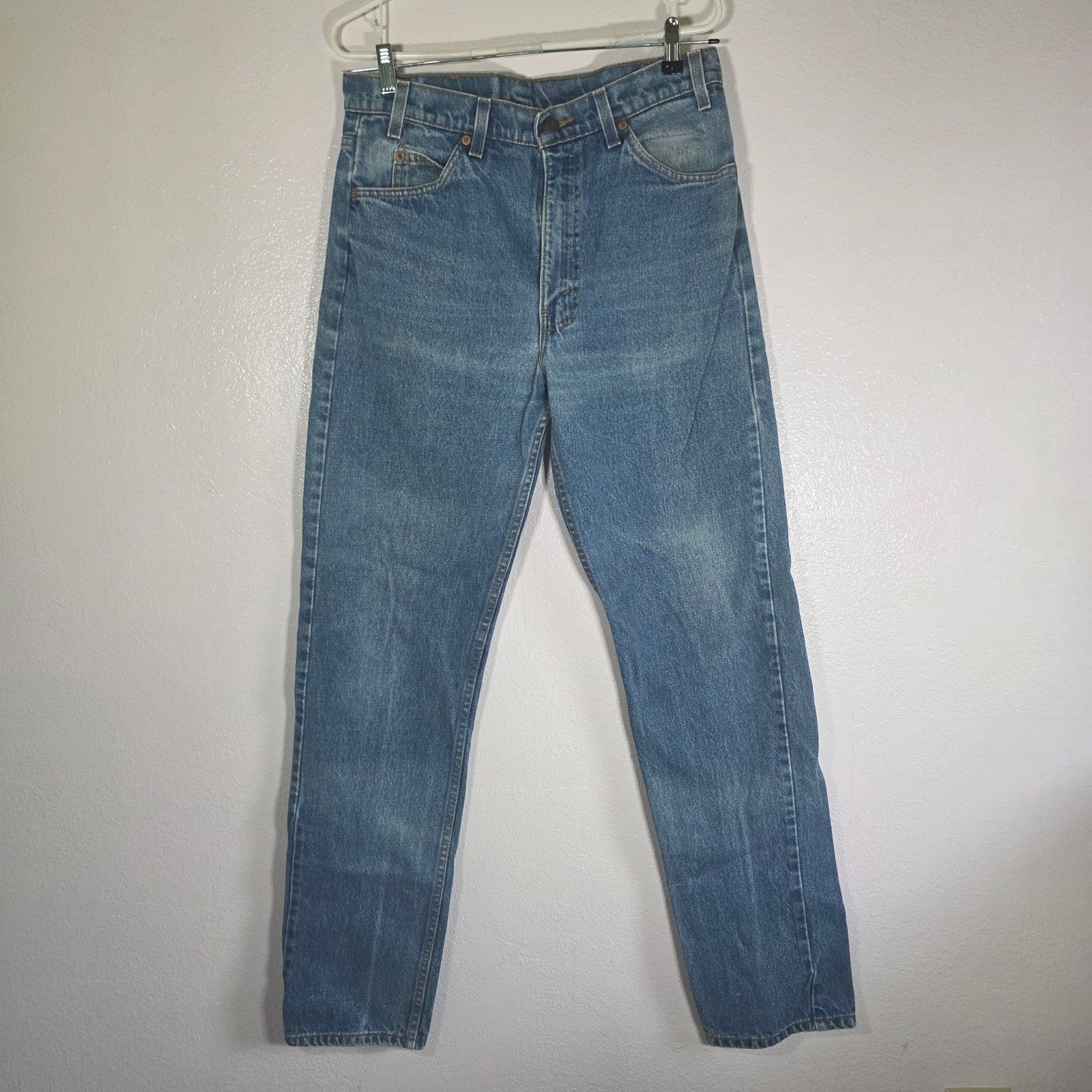 Levi's Levi’s 505 Regular Fit Straight Leg Jeans Men 34x34 Wash USA Size US 34 / EU 50 - 1 Thumbnail