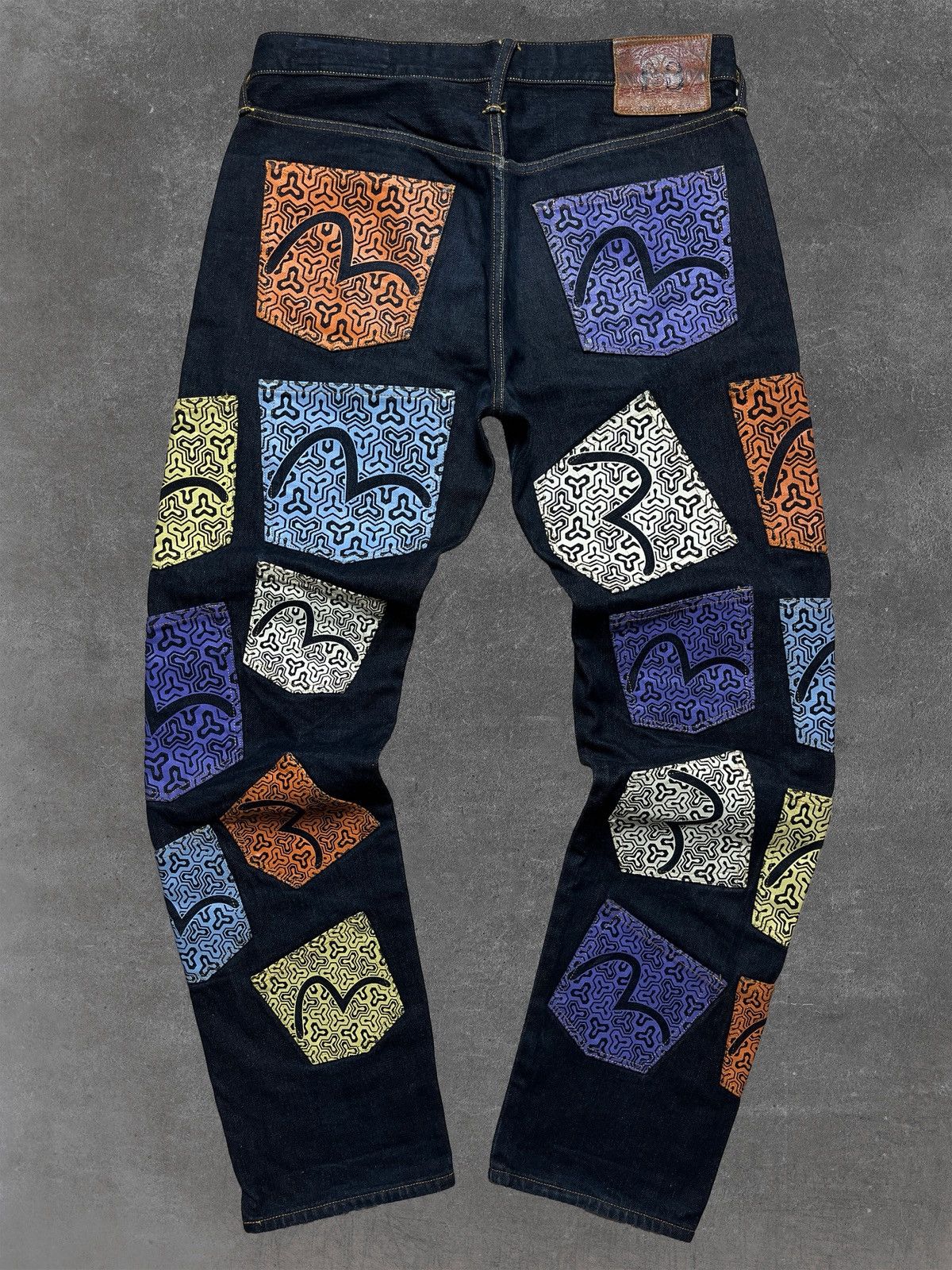 Evisu Evisu Multipocket Logo Selvedge Denim Jeans Size US 31 - 1 Thumbnail