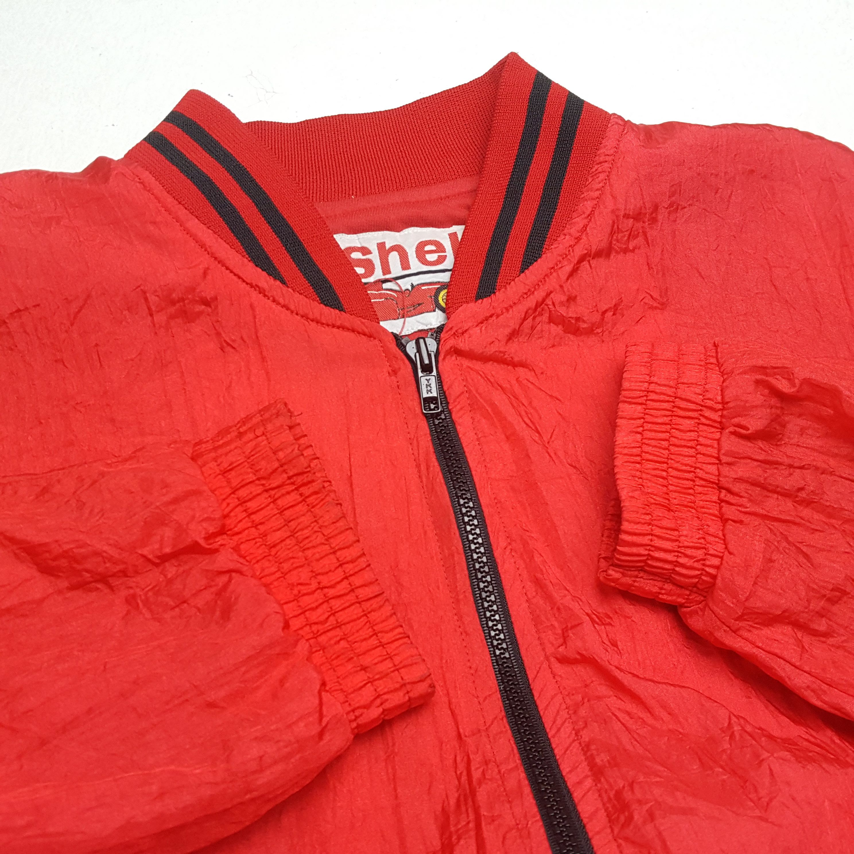 Ferrari × Vintage SHELL Helix FORMULA One F1 Motorsports Style Jacket Size US L / EU 52-54 / 3 - 7 Thumbnail