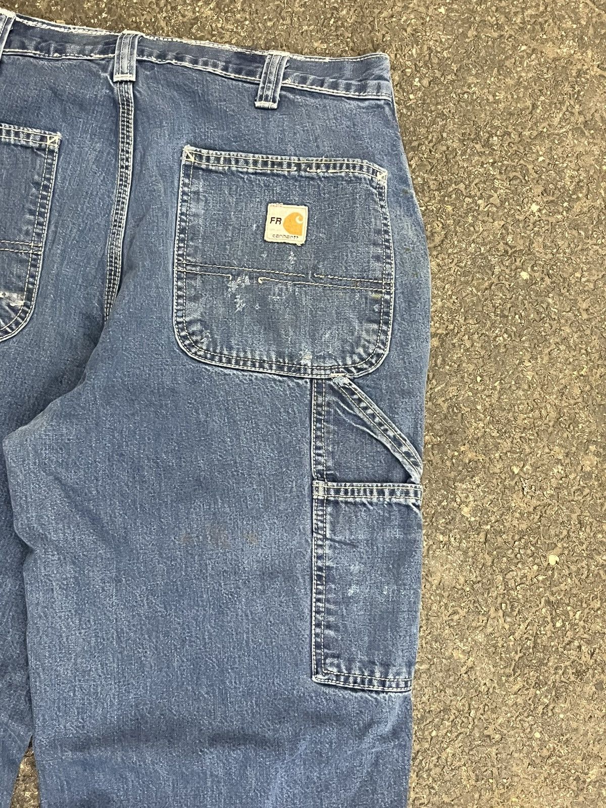 Carhartt × Vintage Carhartt cargo carpenter pants skater y2k baggy hype Size US 30 / EU 46 - 4 Thumbnail