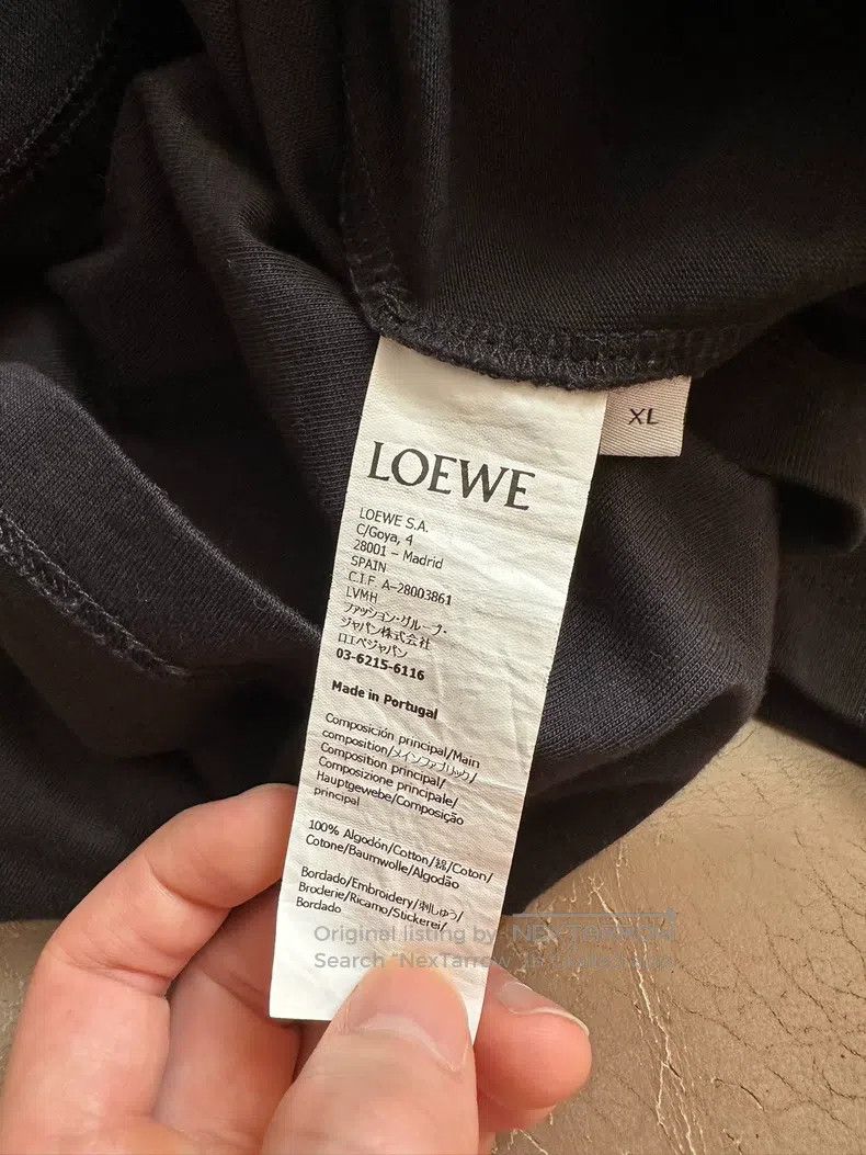 Loewe Loewe Short Sleeve Black XL Size Size US XL / EU 56 / 4 - 4 Thumbnail