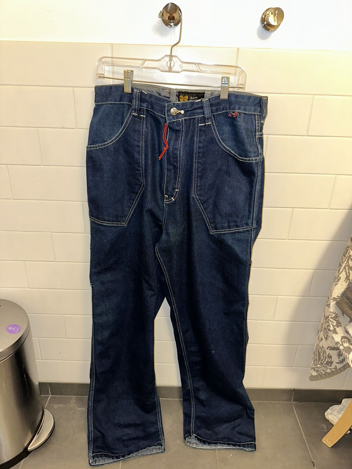 Vintage × Wu-Tang Clan WU WEAR REVERSIBLE DENIM Size US 35 - 5 Thumbnail