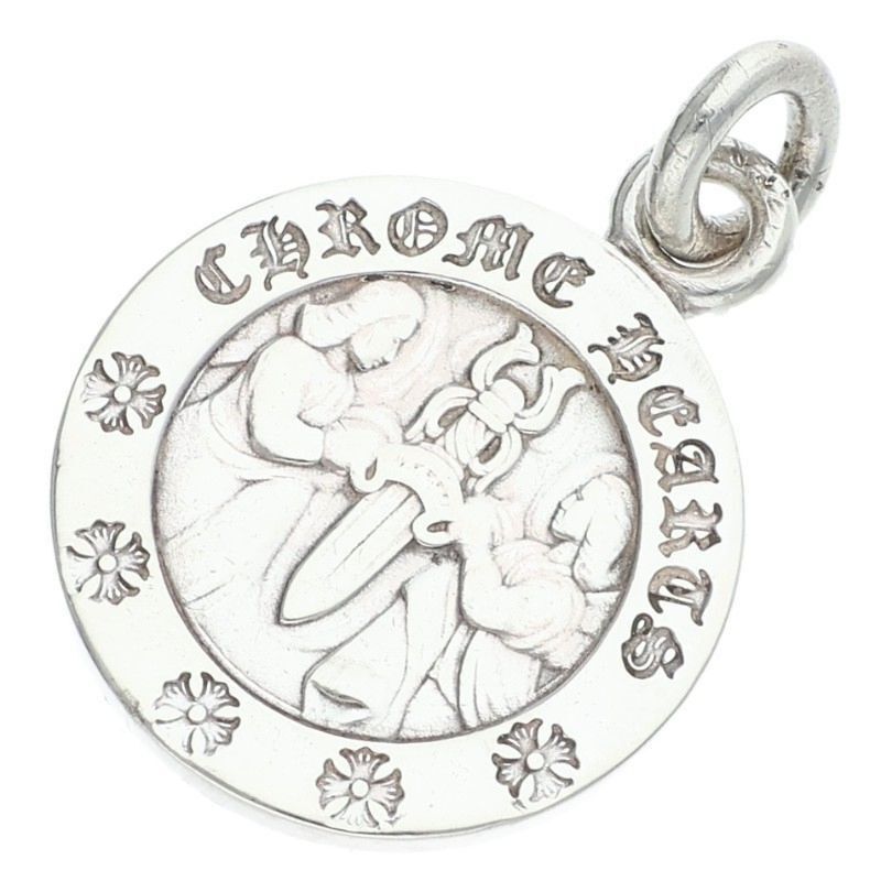 Chrome Hearts Chrome Hearts Angel Medal Charm Necklace Size ONE SIZE - 1 Thumbnail
