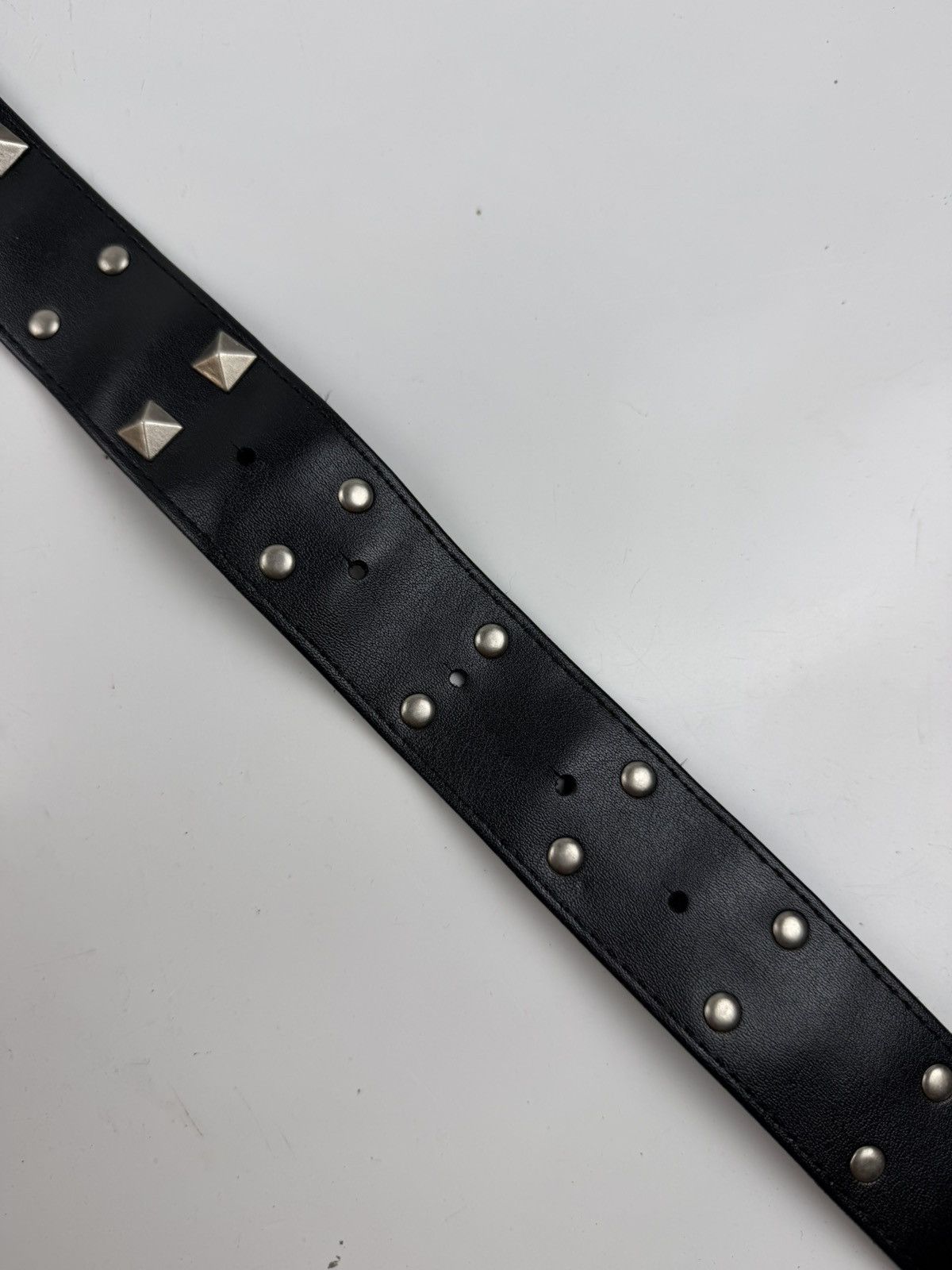 Japanese Brand punk style studded belt tc52 Size 30 - 3 Thumbnail