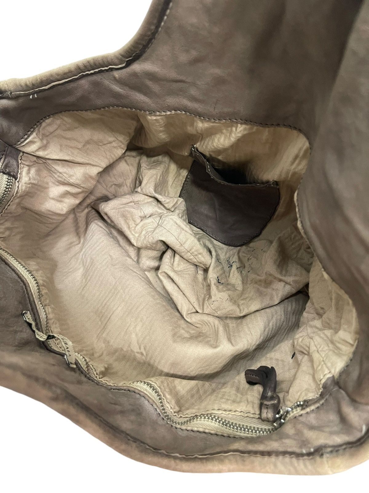 Genuine Leather Full Leather Vive La Difference Italy Tote Shoulder Bag 1🟩0 Size ONE SIZE - 17 Thumbnail
