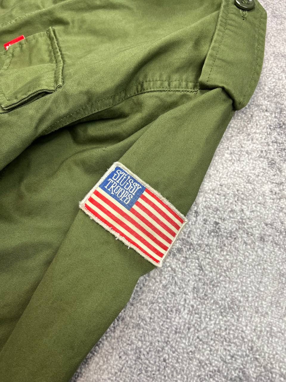 Stussy Vintage Stussy Troops Military M65 Y2K Canvas Jacket Size US M / EU 48-50 / 2 - 10 Thumbnail