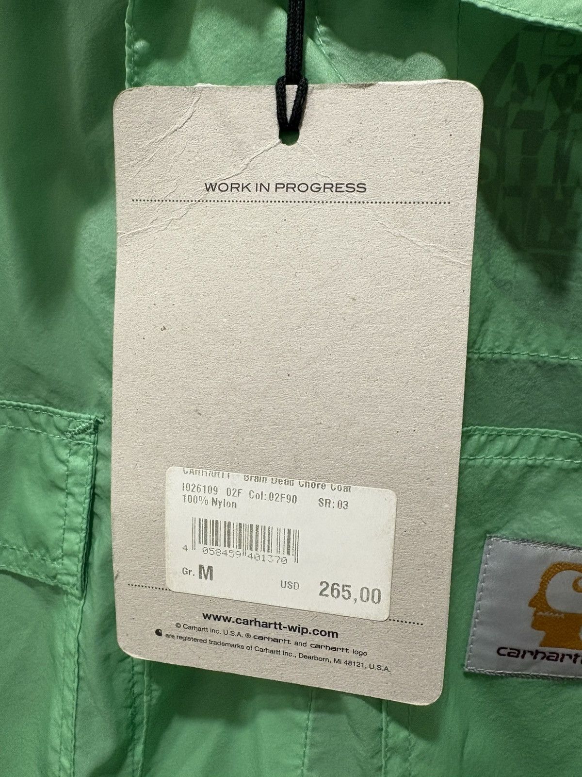 Brain Dead × Carhartt Wip Carhartt WIP x Braindead Chore Coat Jacket Size US M / EU 48-50 / 2 - 5 Thumbnail