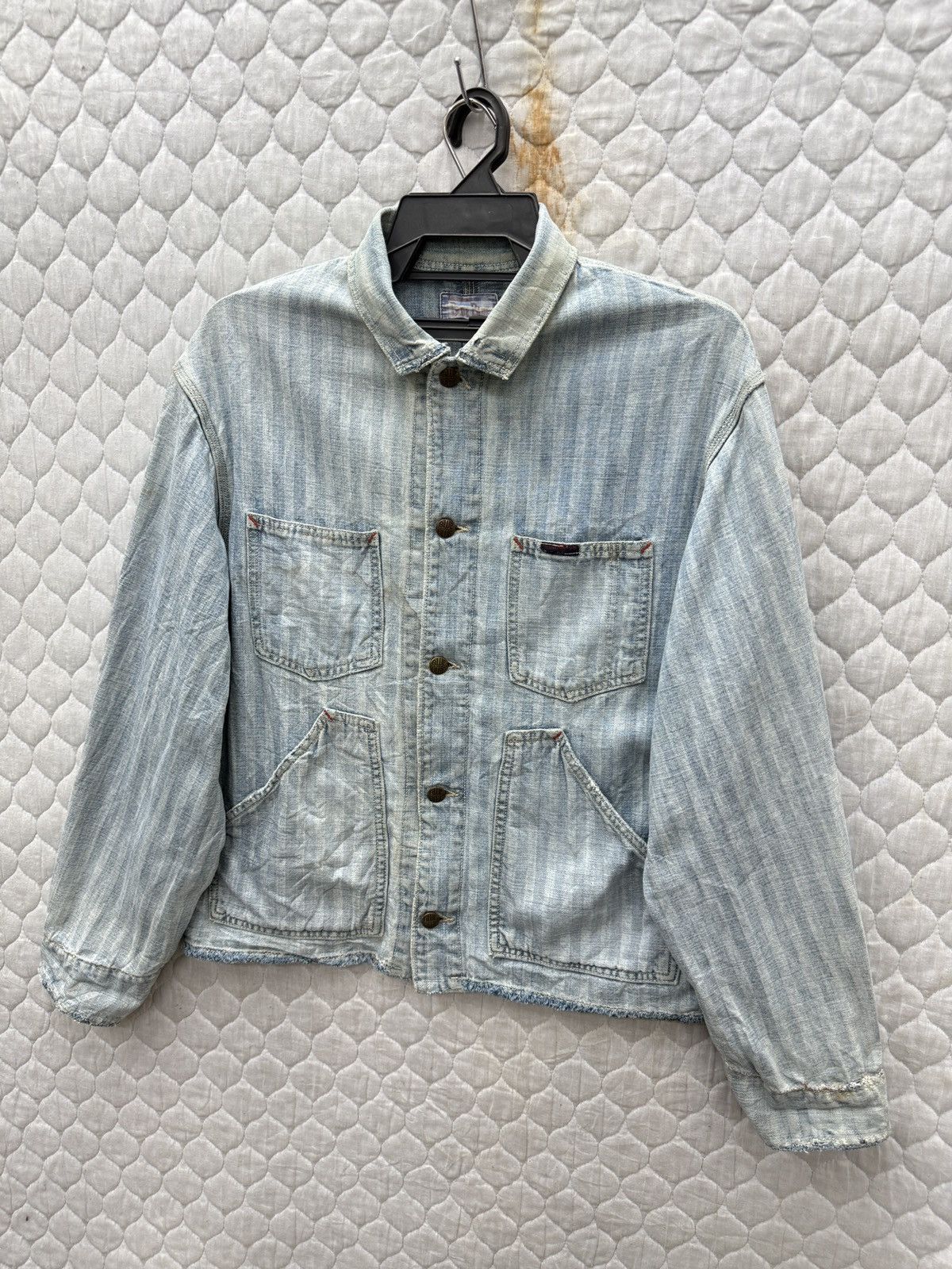 Blue Blue Japan 🔥🔥🔥ARCHIVE VINTAGE BLUE BLUE JAPAN JACKET Size US M / EU 48-50 / 2 - 3 Thumbnail