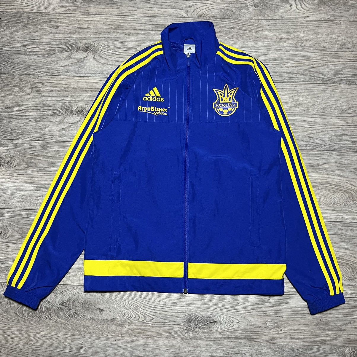 Adidas Ukraine National Team Sport Suit Adidas Vintage Rare Size US S / EU 44-46 / 1 - 4 Thumbnail