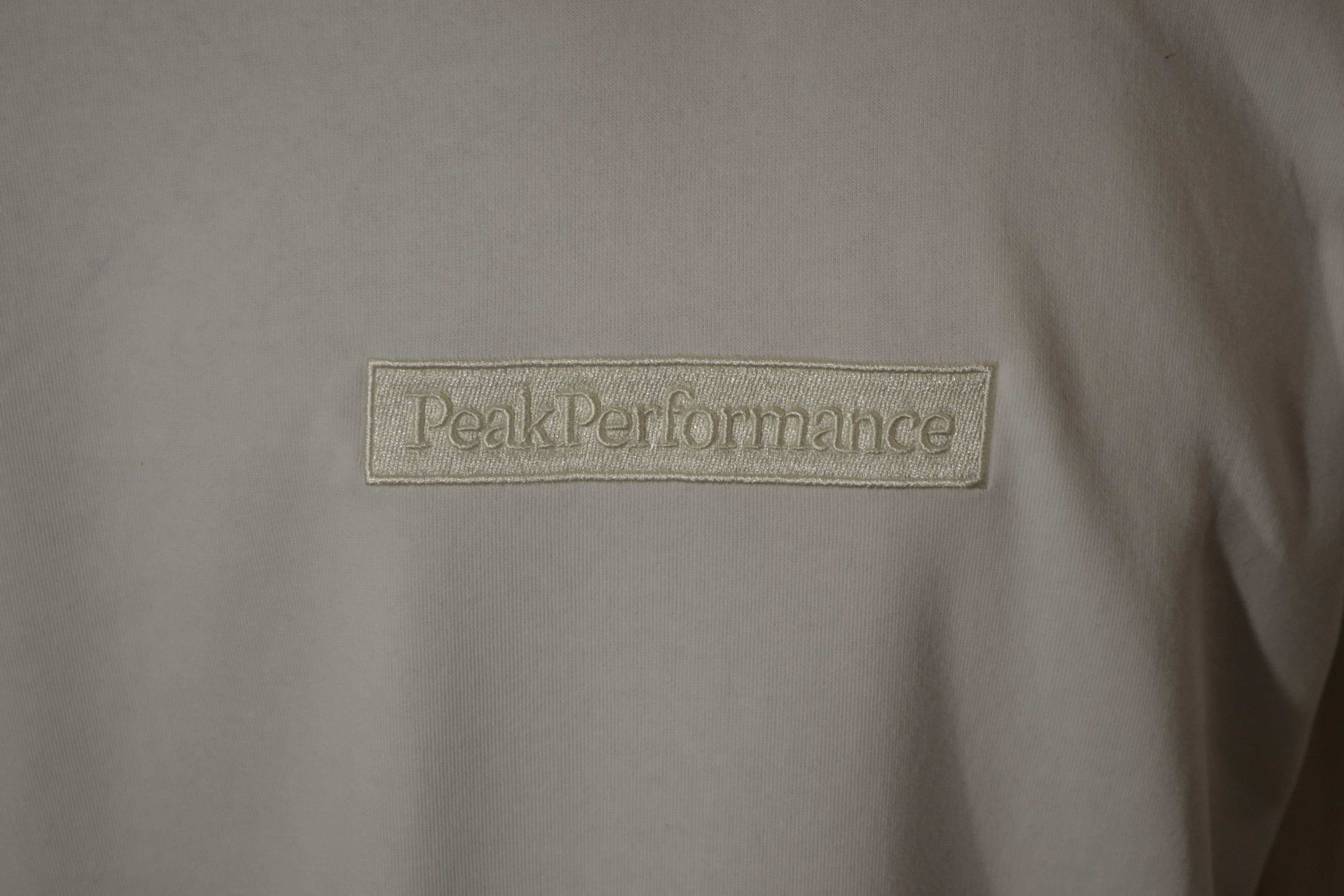 Peak Performance Peak Performance M Ease Crew Pullover – White Sweatshirt Size US XL / EU 56 / 4 - 4 Thumbnail