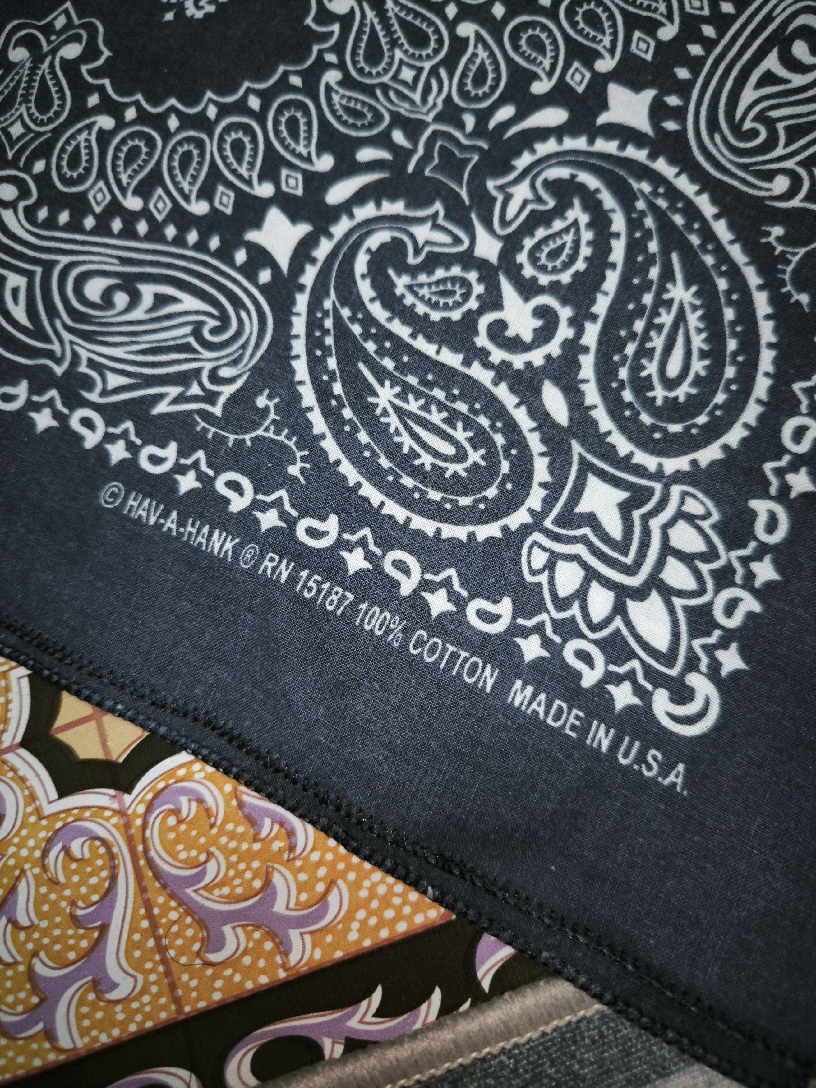 Vintage Hav-A-Hank Paisley Bandana Size ONE SIZE - 12 Thumbnail