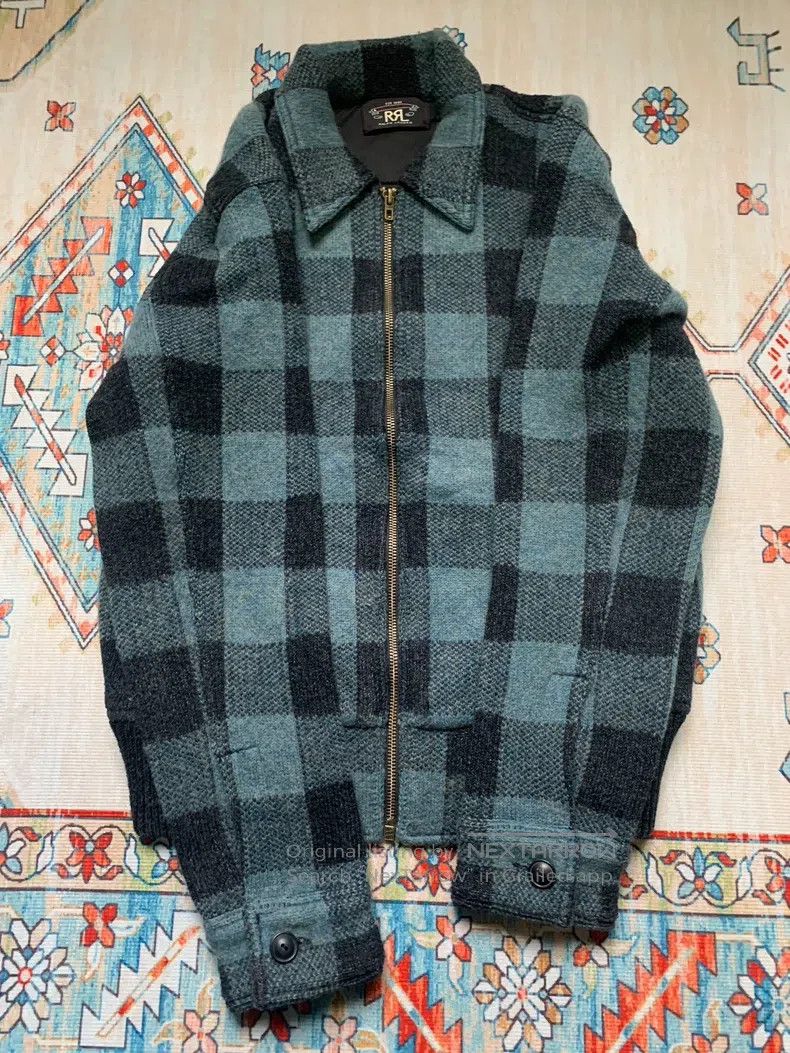 RRL Ralph Lauren RRL Ralph Lauren Classic blue-dyed wool checkered jacket Size US S / EU 44-46 / 1 - 2 Thumbnail