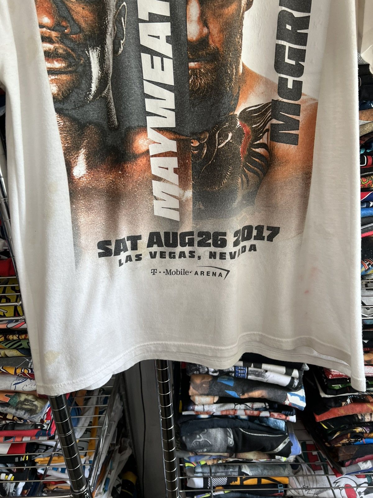Vintage 2017 Mayweather vs McGregor Boxing Promo Tee Size US L / EU 52-54 / 3 - 2 Thumbnail