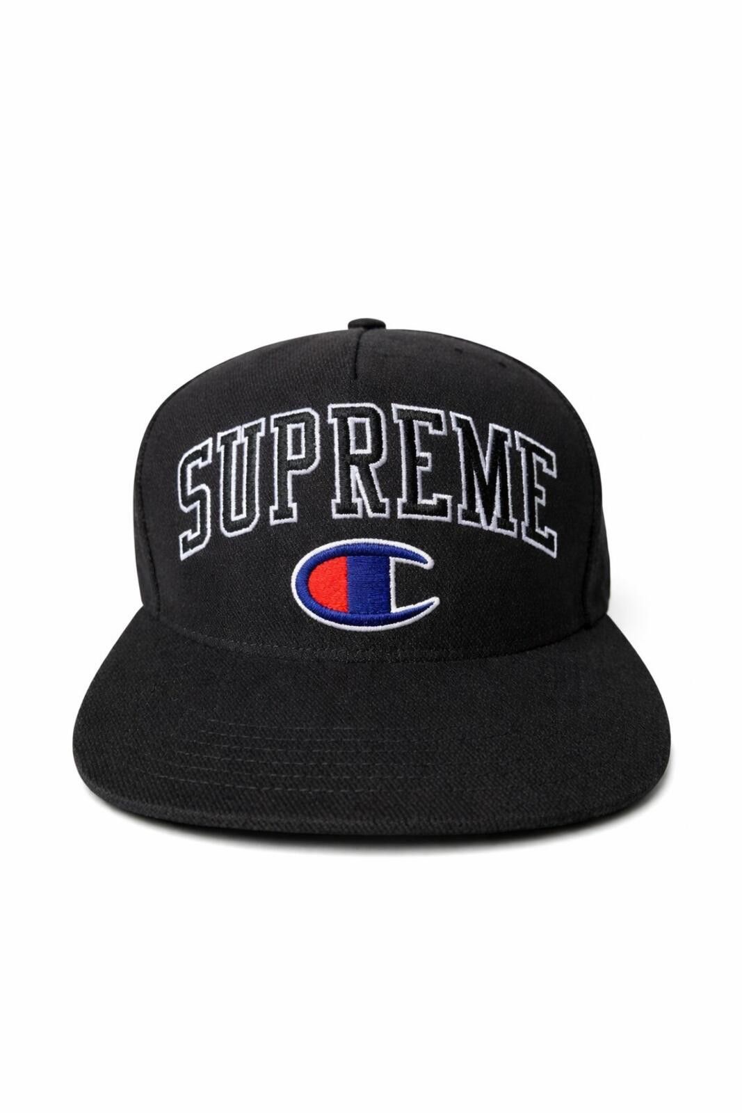 Supreme Supreme Bones Logo 5-Panel Black cap hat ss 21 | Grailed