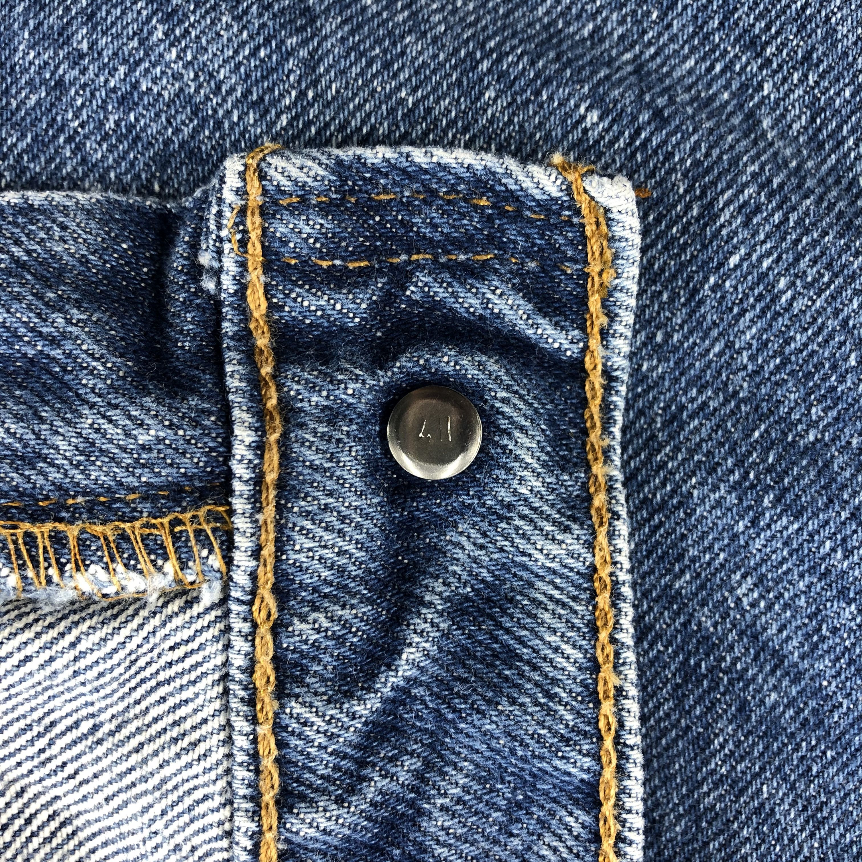 Levi's × Vintage 90s Vintage Levis 505 Orange Tab Jeans-JM1110A Size US 36 / EU 52 - 8 Thumbnail