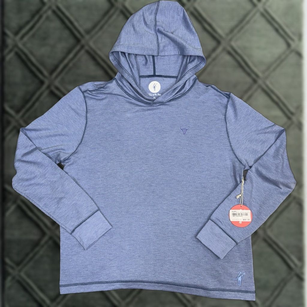 Vintage Toes On The Nose Woman’s Shirt Schooner Hoodie XL Sea Silk Surf Core Beach Sea Silk Surf Womens XL Blue Pullover Shirt Hoodie Beachwear Casual Size XL / US 12-14 / IT 48-50 - 1 Thumbnail